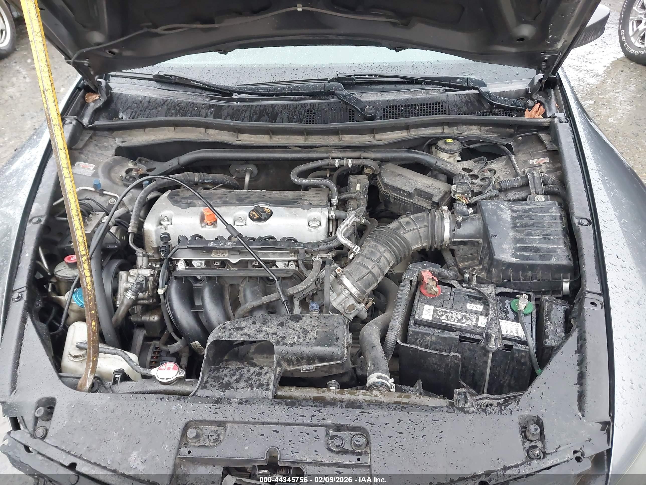 2011 Honda Accord 2.4 Ex Gray vin: 1HGCS1B78BA003301