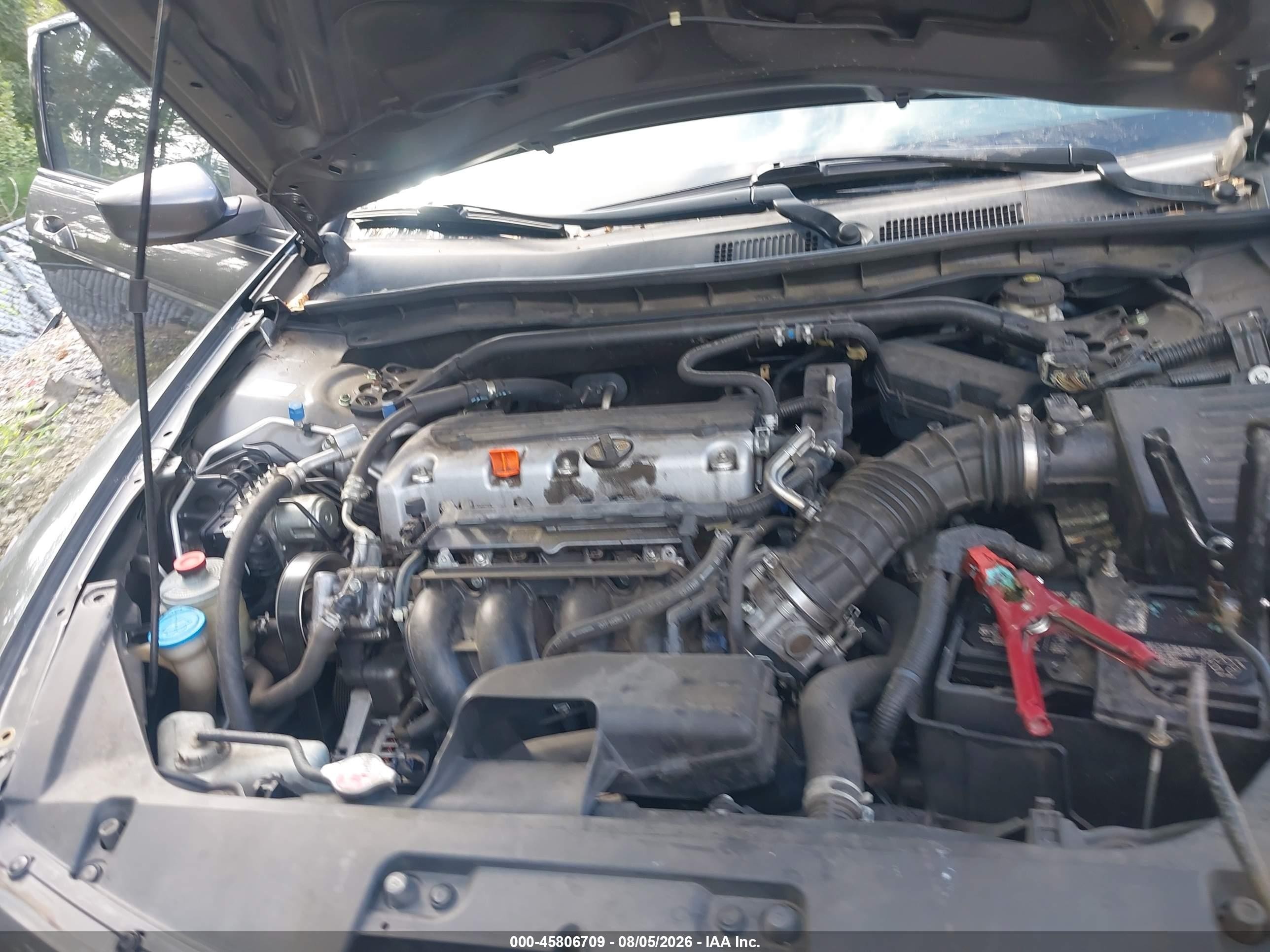 2011 Honda Accord 2.4 Ex Серый vin: 1HGCS1B78BA013648