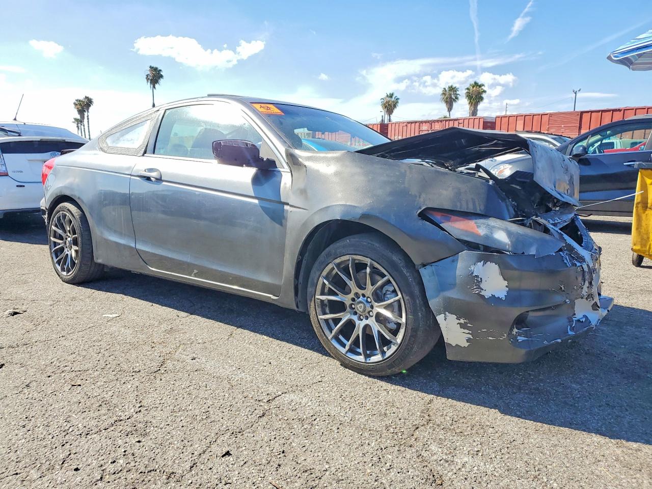 2012 Honda Accord Ex Charcoal vin: 1HGCS1B78CA003705
