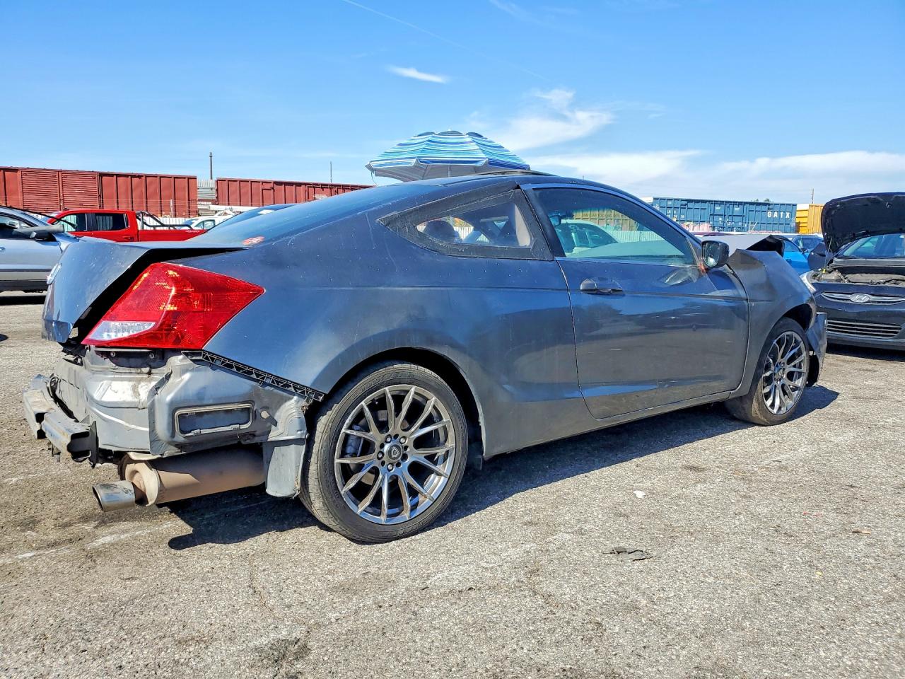 2012 Honda Accord Ex Charcoal vin: 1HGCS1B78CA003705