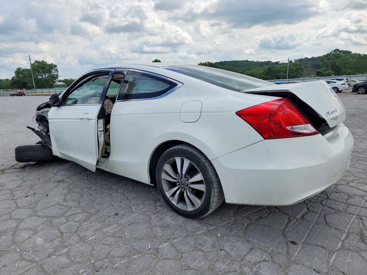 2012 Honda Accord Ex White vin: 1HGCS1B78CA005762