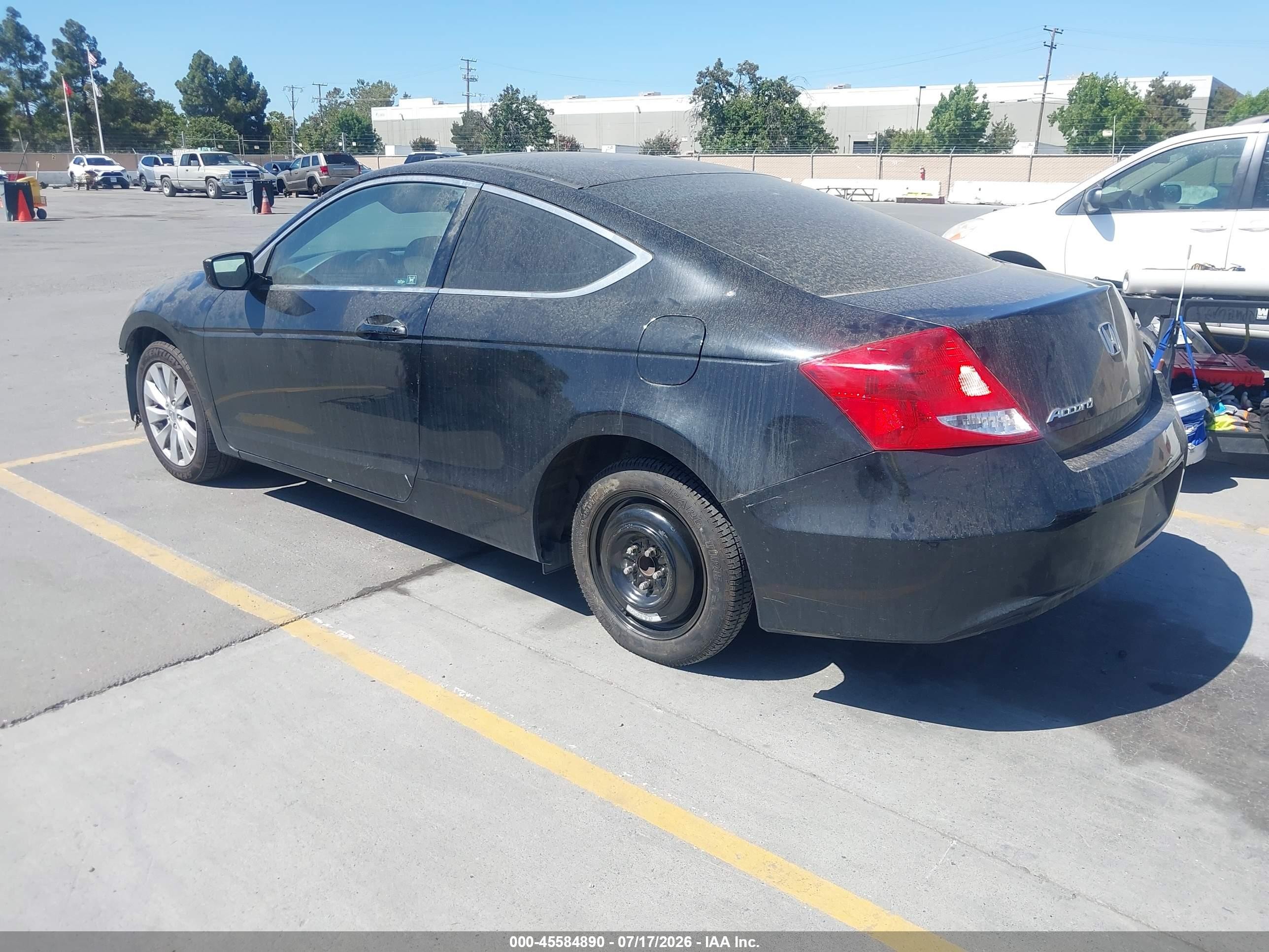 2012 Honda Accord 2.4 Ex Black vin: 1HGCS1B78CA014820
