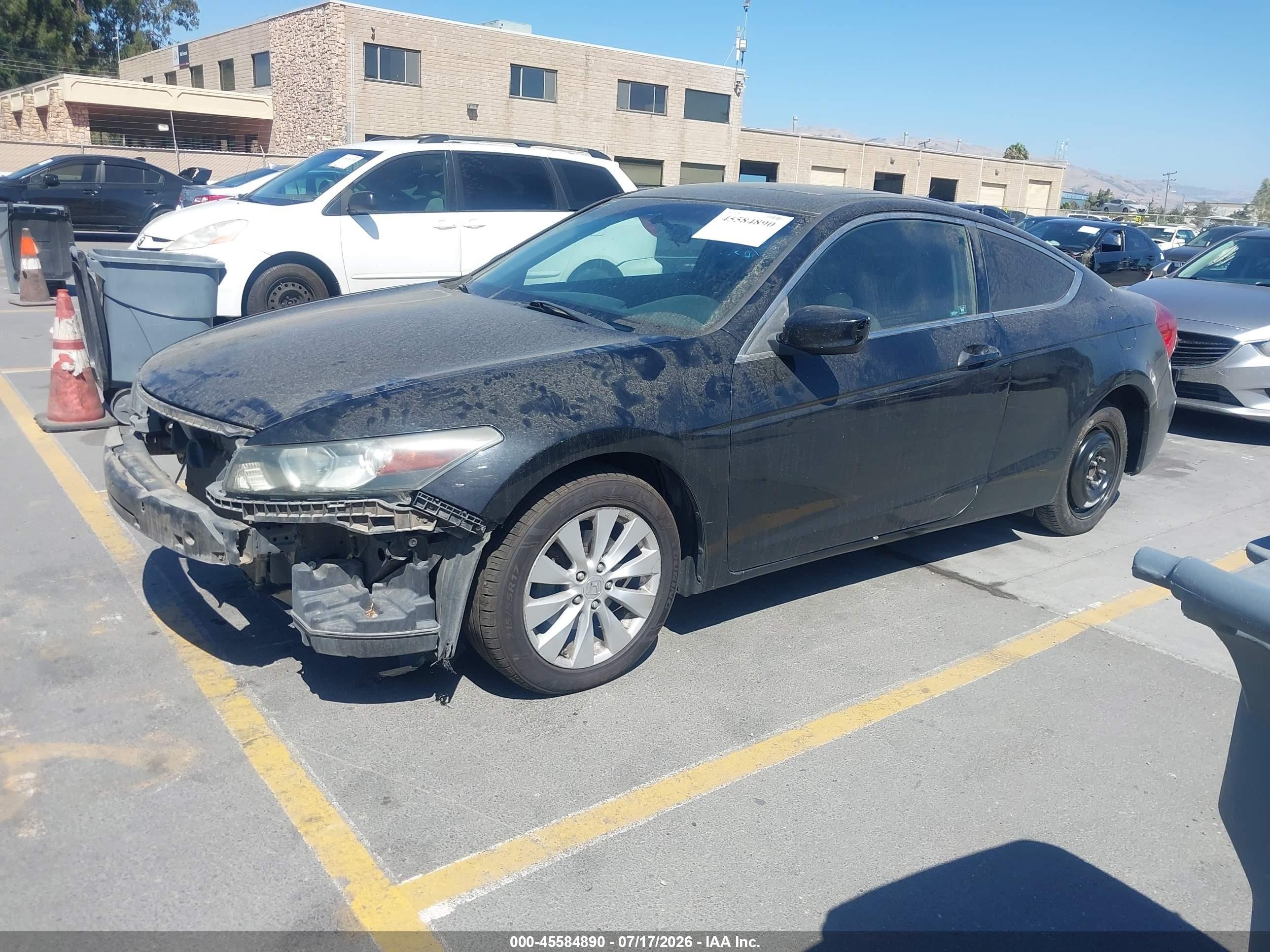 2012 Honda Accord 2.4 Ex Black vin: 1HGCS1B78CA014820
