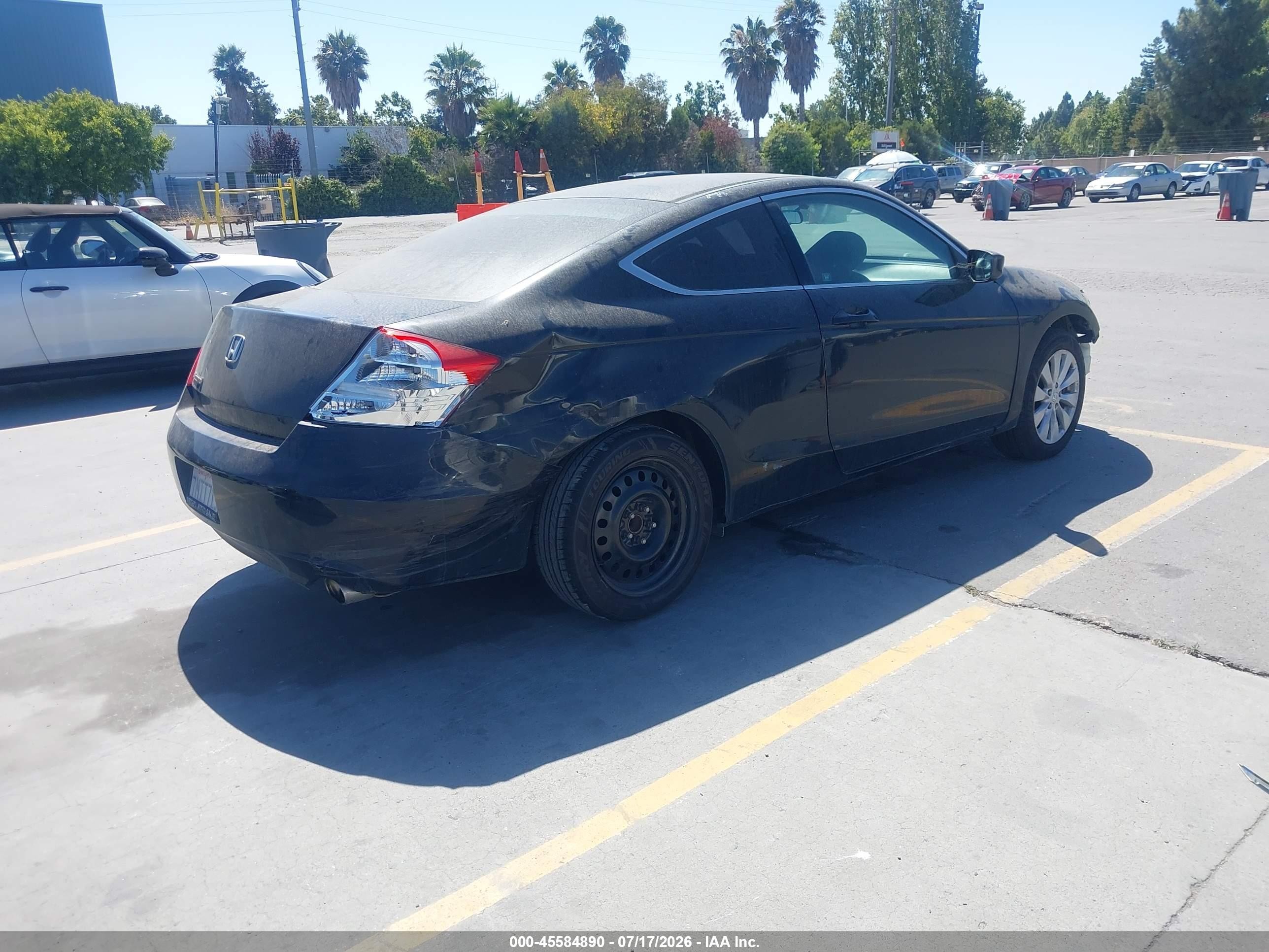 2012 Honda Accord 2.4 Ex Black vin: 1HGCS1B78CA014820