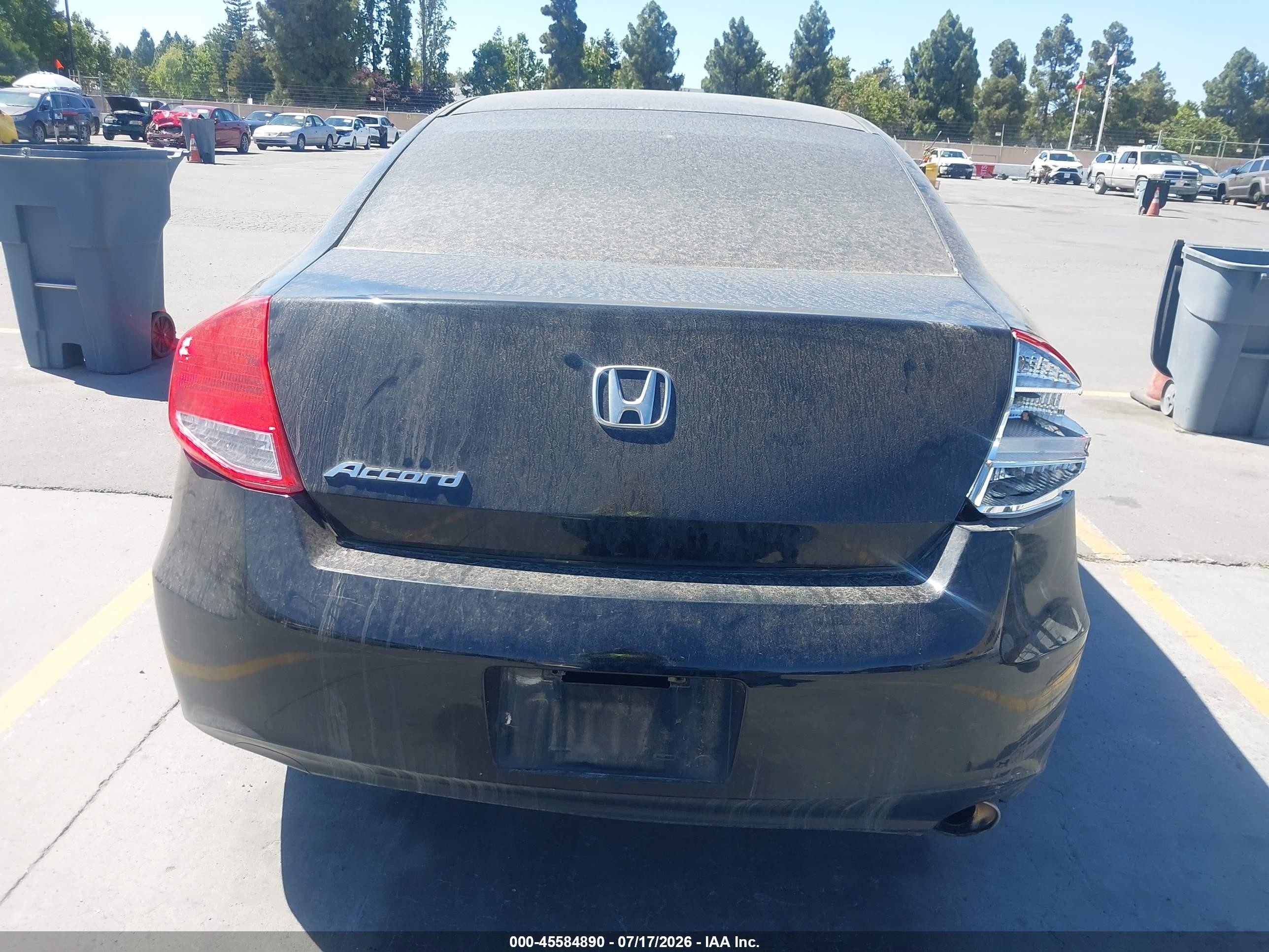 2012 Honda Accord 2.4 Ex Black vin: 1HGCS1B78CA014820