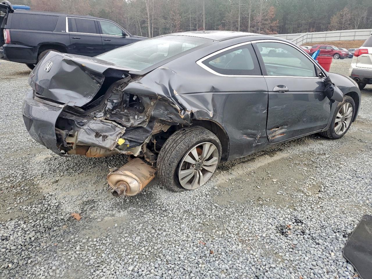 2012 Honda Accord Ex Gray vin: 1HGCS1B78CA019144