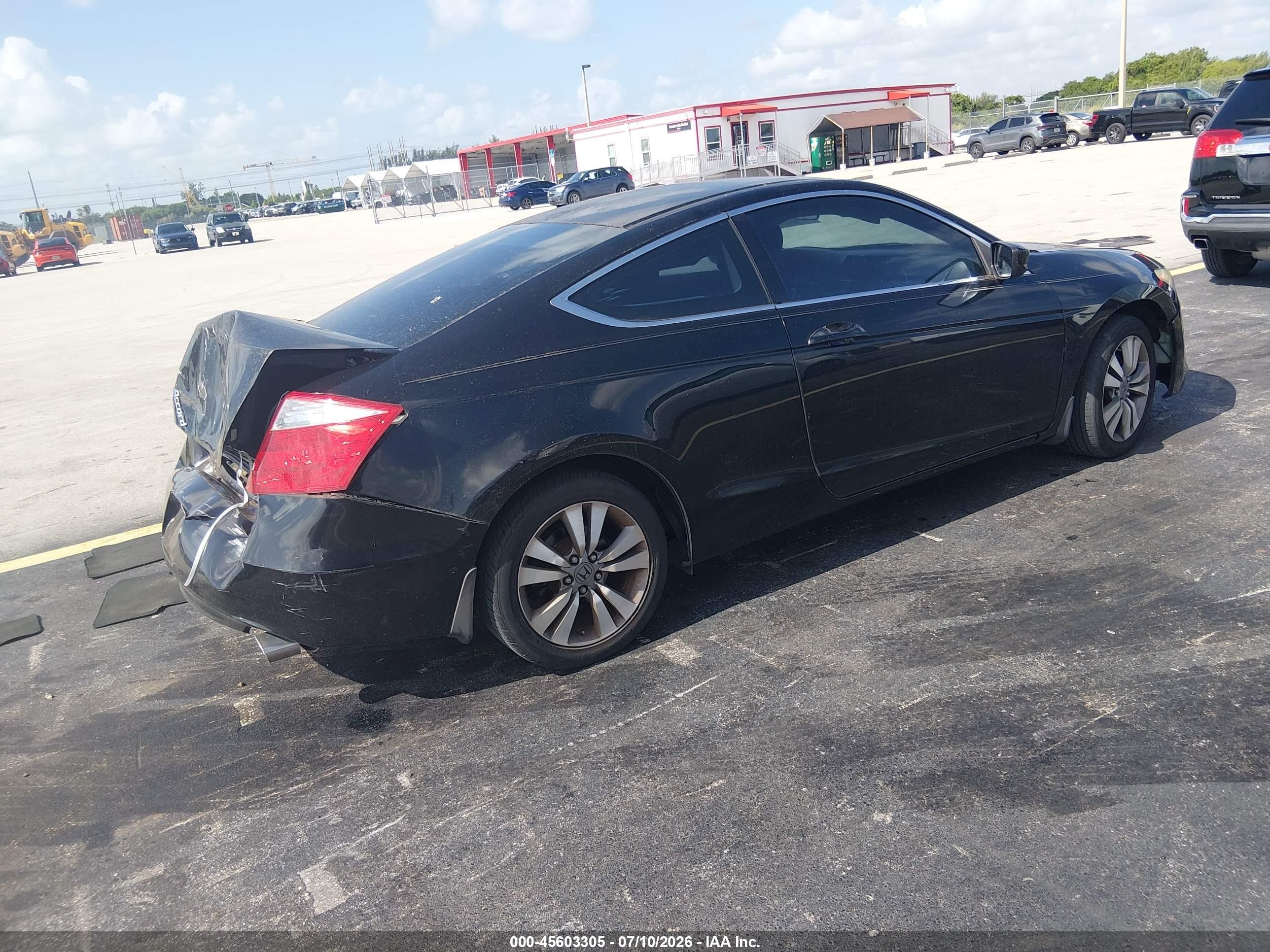 2010 Honda Accord 2.4 Ex Черный vin: 1HGCS1B79AA011289