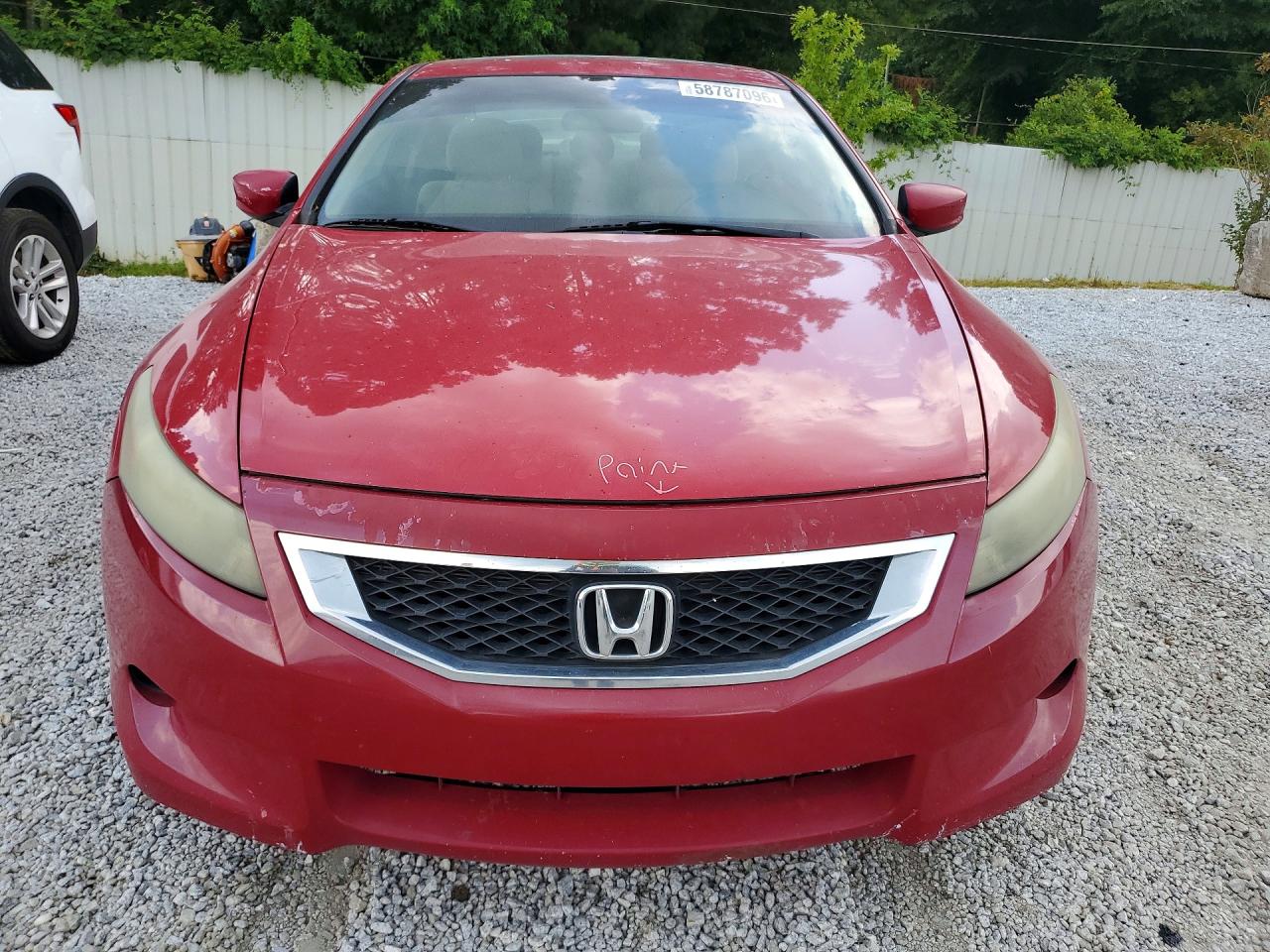 2010 Honda Accord Ex Red vin: 1HGCS1B79AA011325