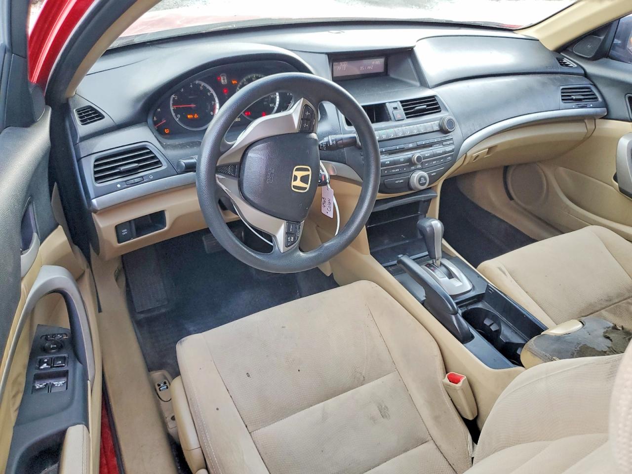 2010 Honda Accord Ex Red vin: 1HGCS1B79AA011325