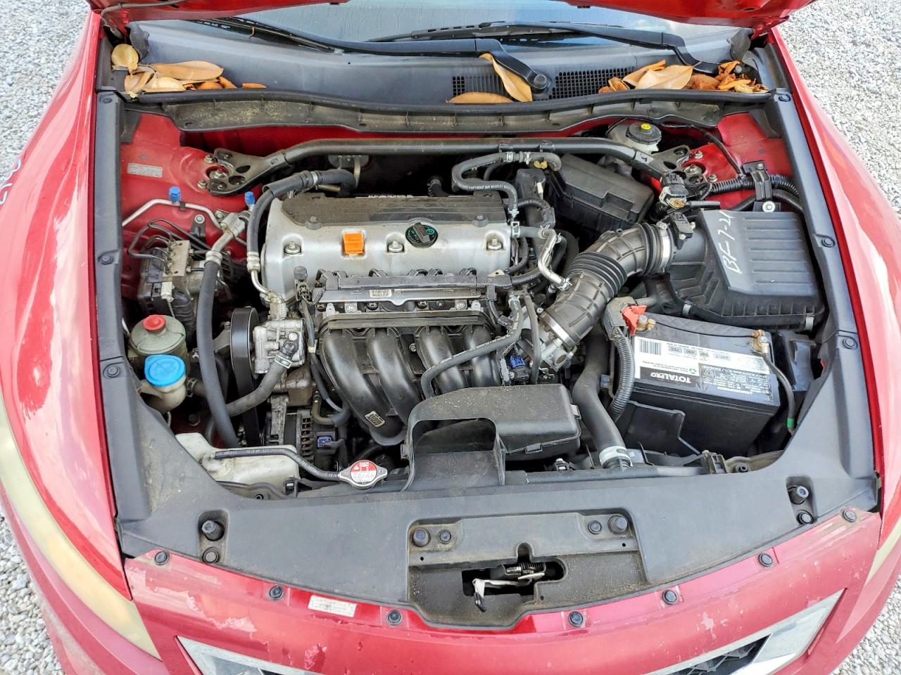2010 Honda Accord Ex Red vin: 1HGCS1B79AA011325
