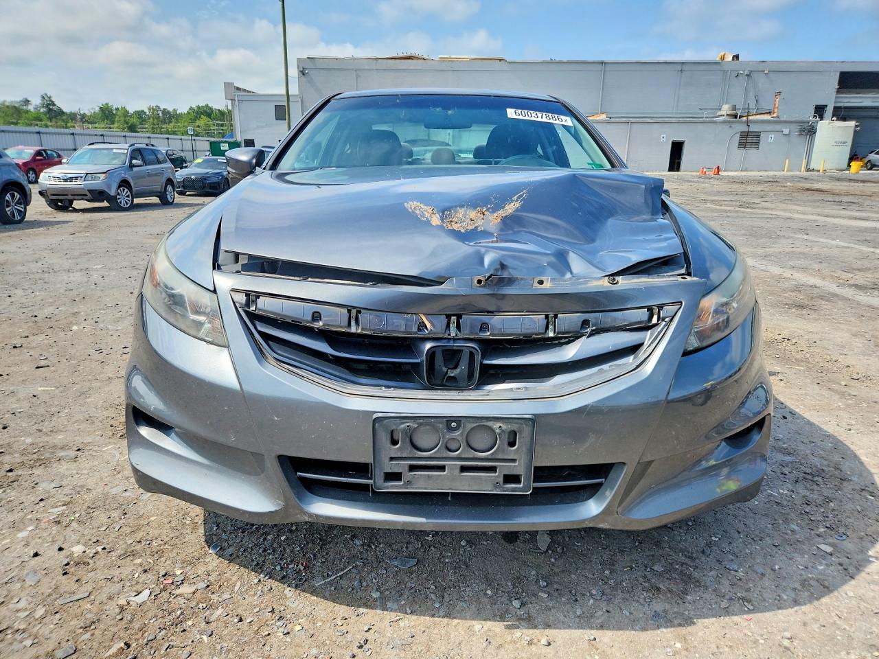 2012 Honda Accord Ex Gray vin: 1HGCS1B79CA019122