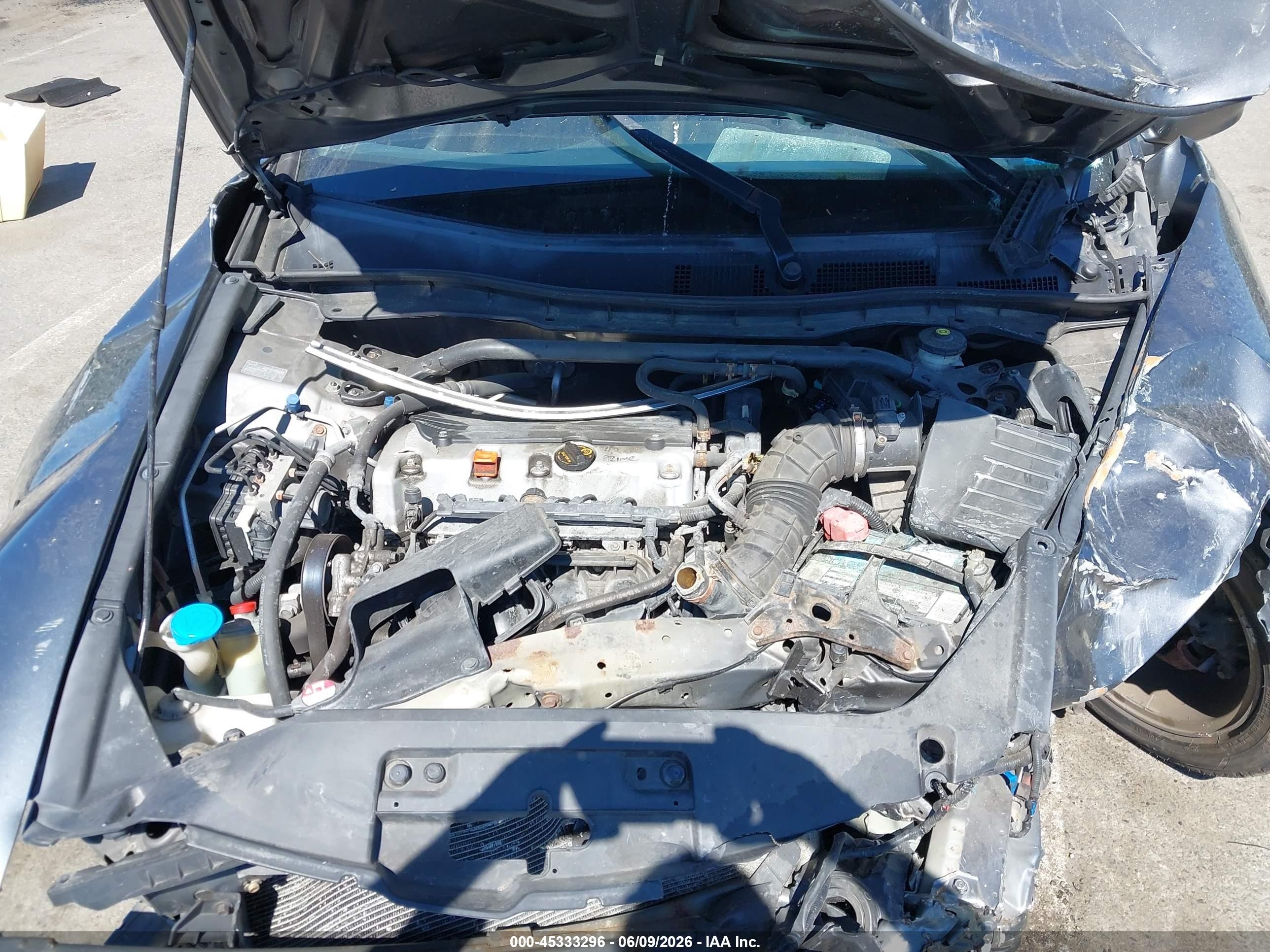 2012 Honda Accord 2.4 Ex Gray vin: 1HGCS1B7XCA018514