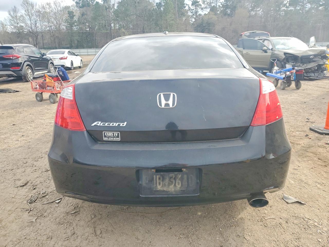 2010 Honda Accord Exl Black vin: 1HGCS1B80AA007690