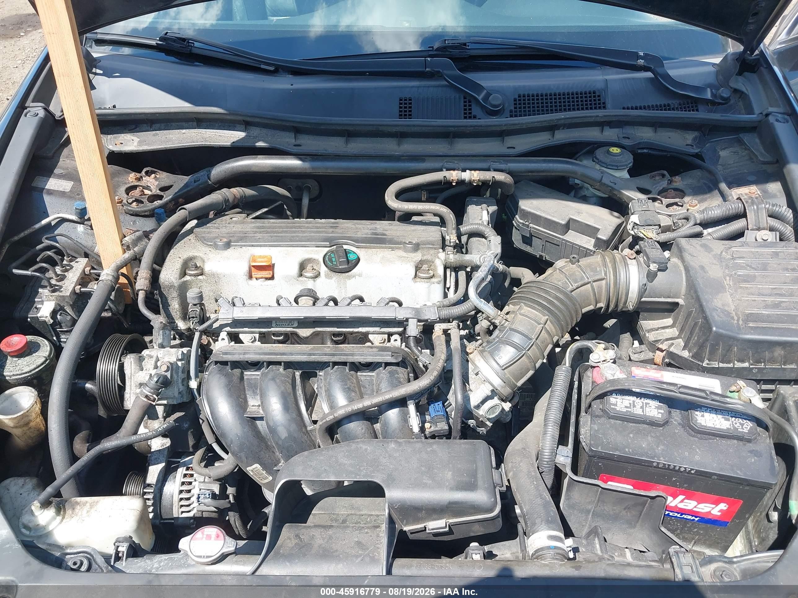 2010 Honda Accord 2.4 Ex-l Black vin: 1HGCS1B80AA013909