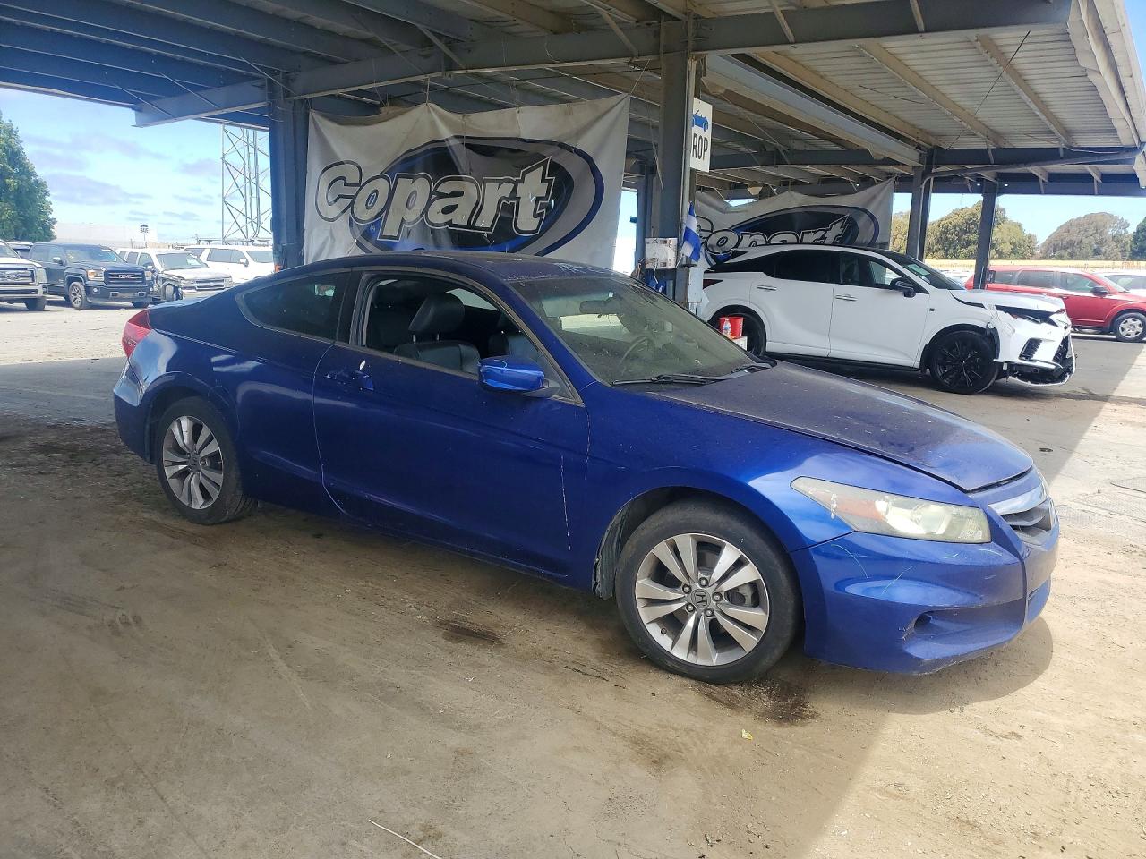 2011 Honda Accord Exl Синий vin: 1HGCS1B80BA001096