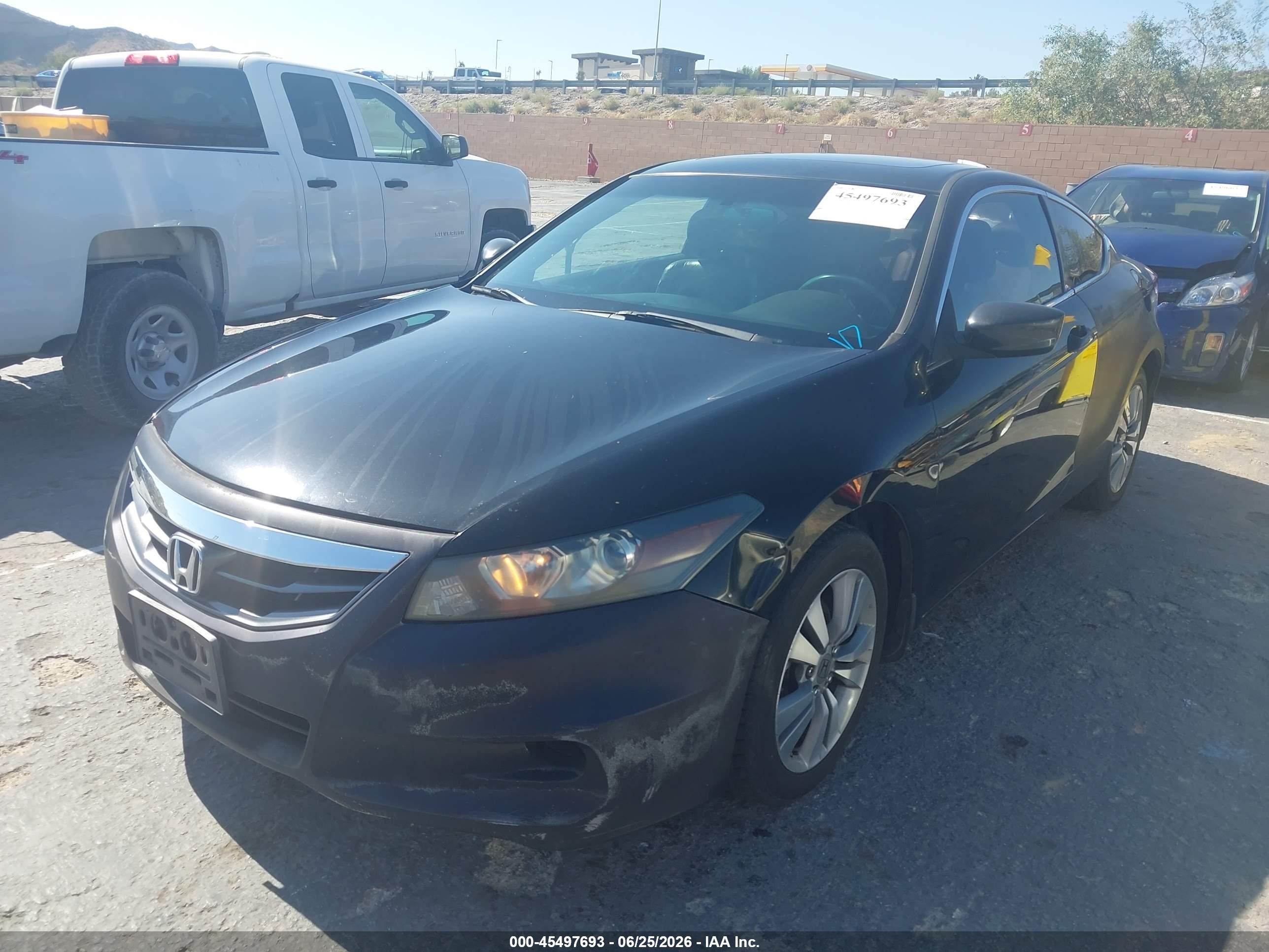 2011 Honda Accord 2.4 Ex-l Черный vin: 1HGCS1B80BA002684
