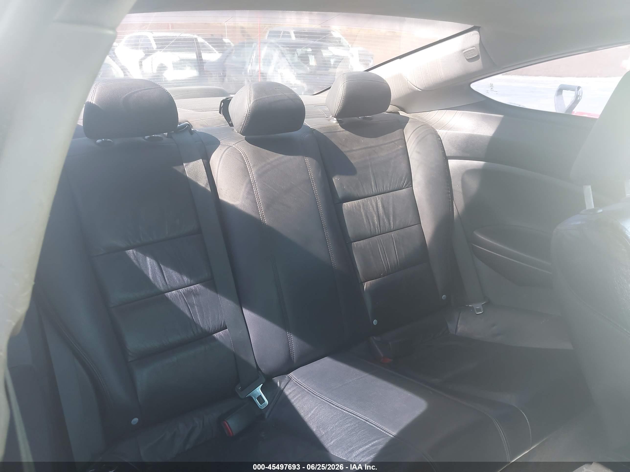2011 Honda Accord 2.4 Ex-l Черный vin: 1HGCS1B80BA002684