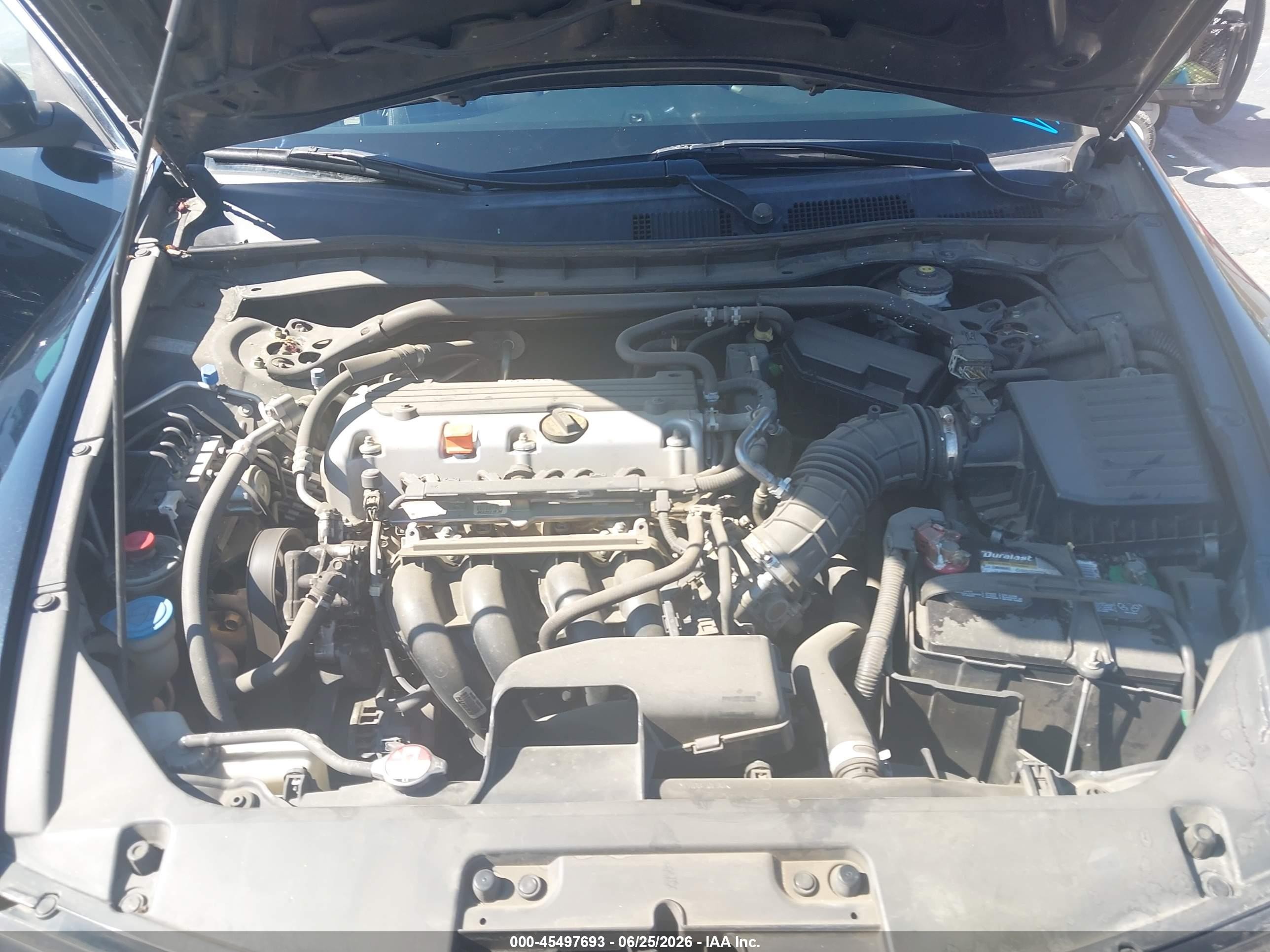 2011 Honda Accord 2.4 Ex-l Черный vin: 1HGCS1B80BA002684