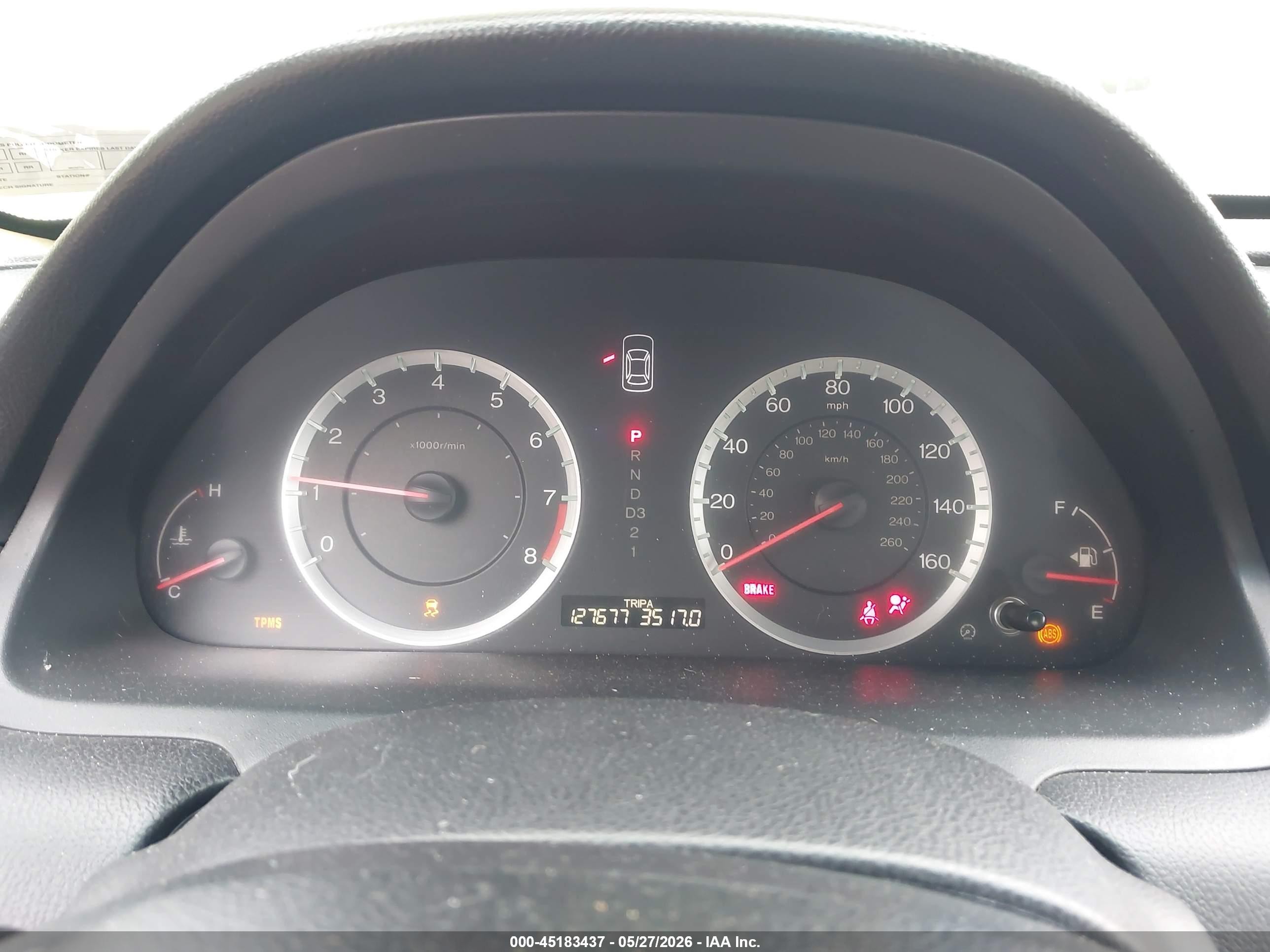 2011 Honda Accord 2.4 Ex-l Белый vin: 1HGCS1B80BA004760