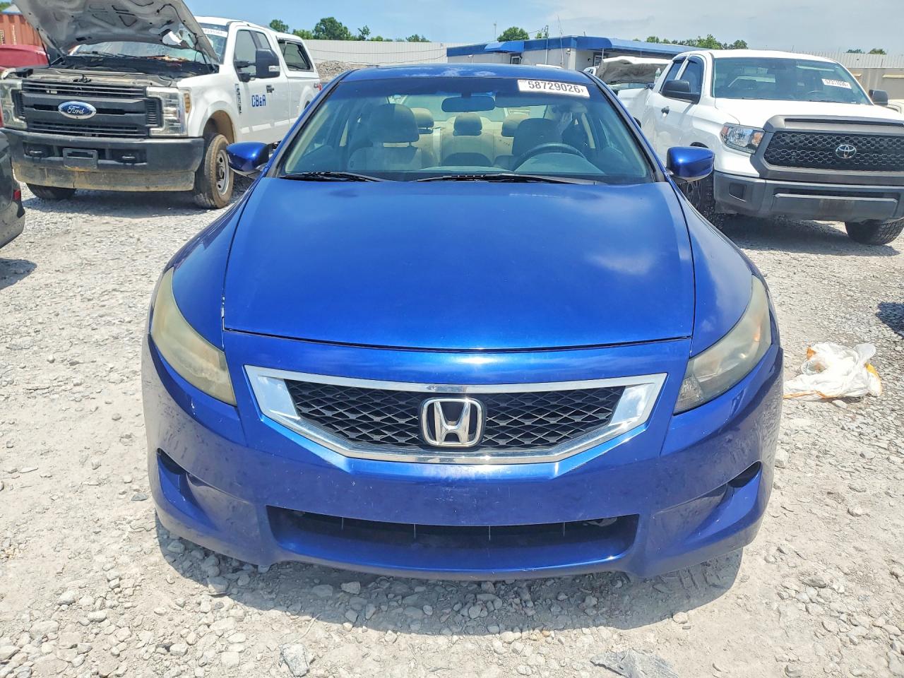 2010 Honda Accord Exl Blue vin: 1HGCS1B81AA014843