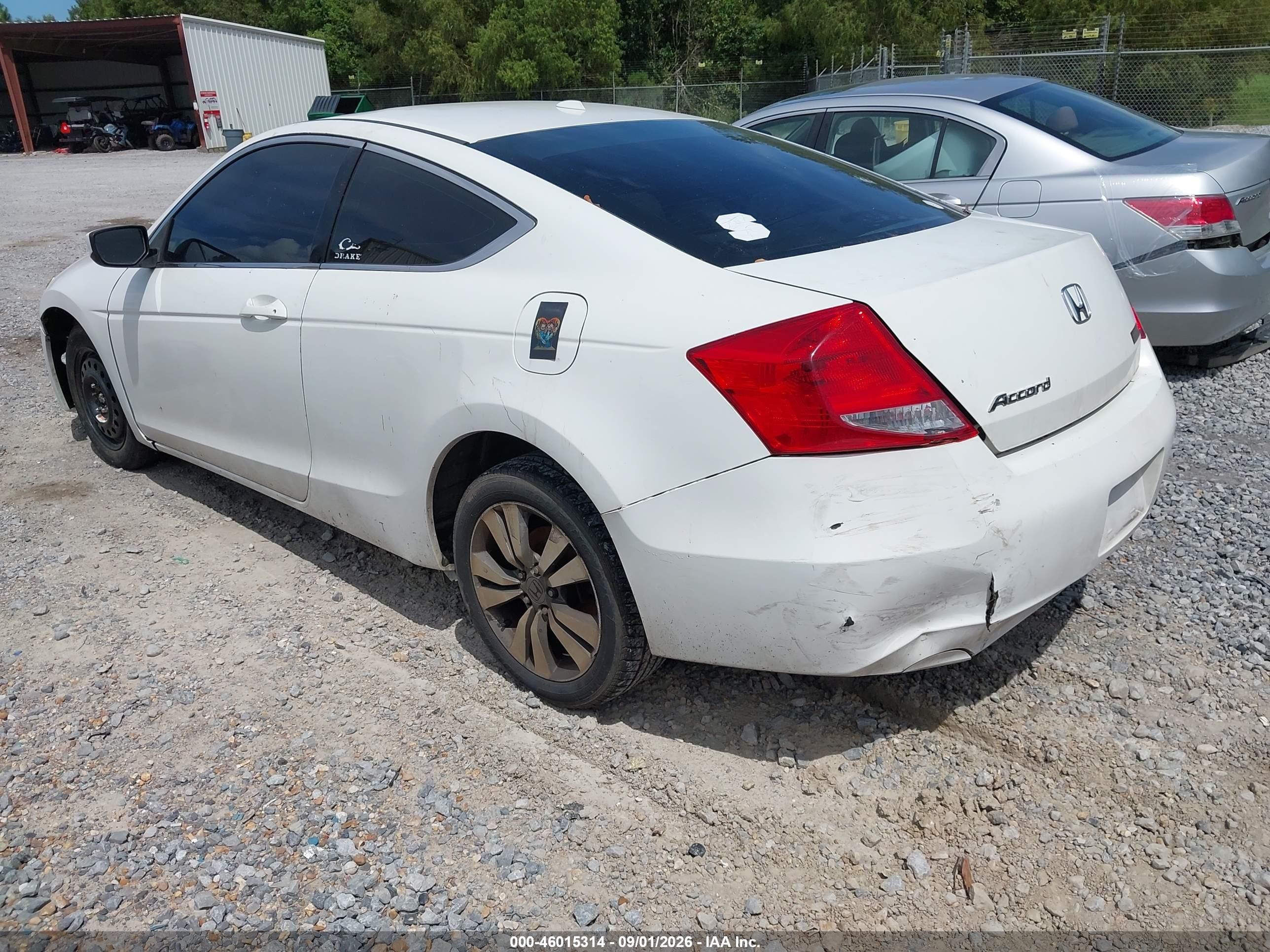 2012 Honda Accord 2.4 Ex-l White vin: 1HGCS1B81CA009595