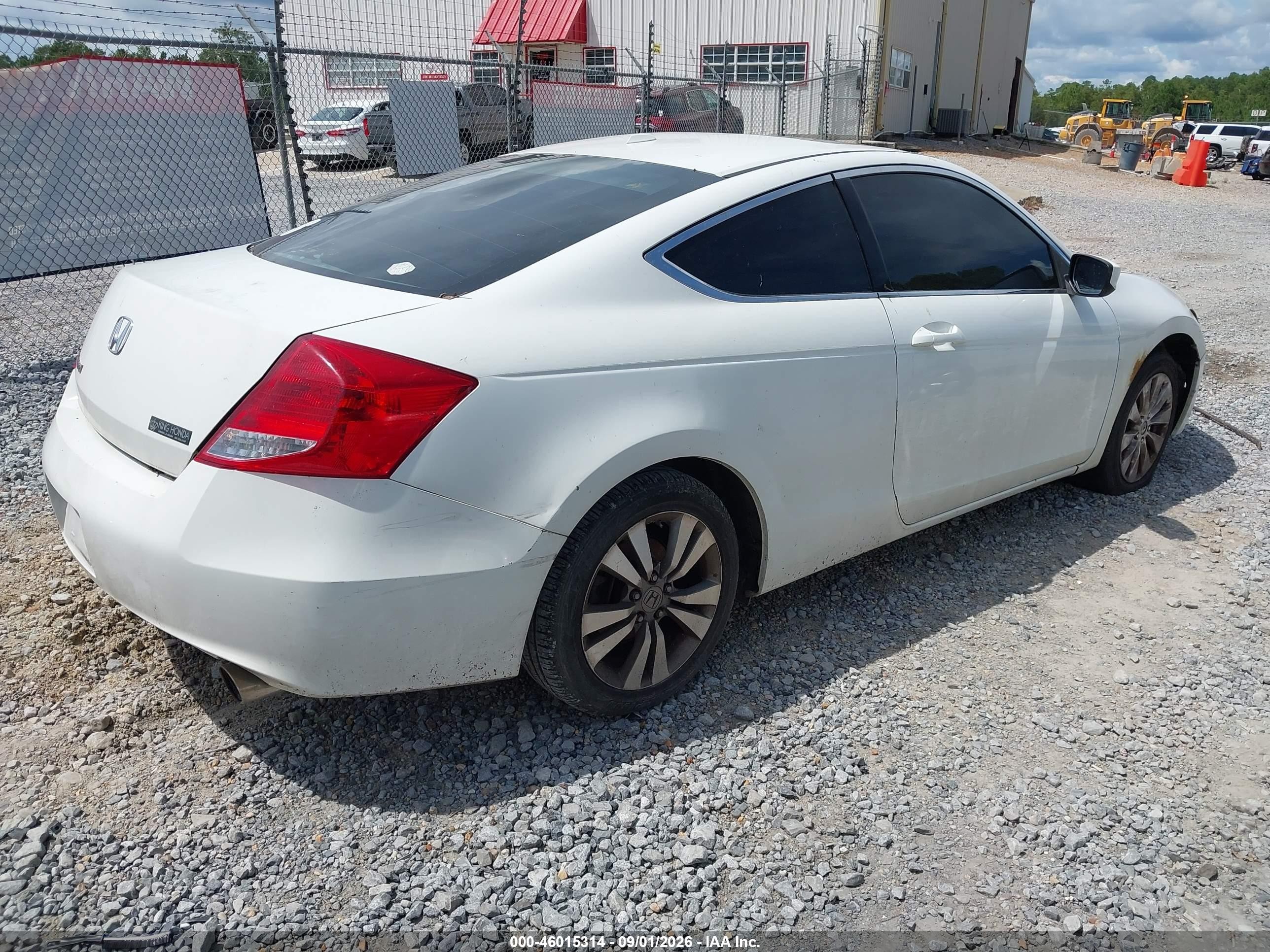 2012 Honda Accord 2.4 Ex-l White vin: 1HGCS1B81CA009595