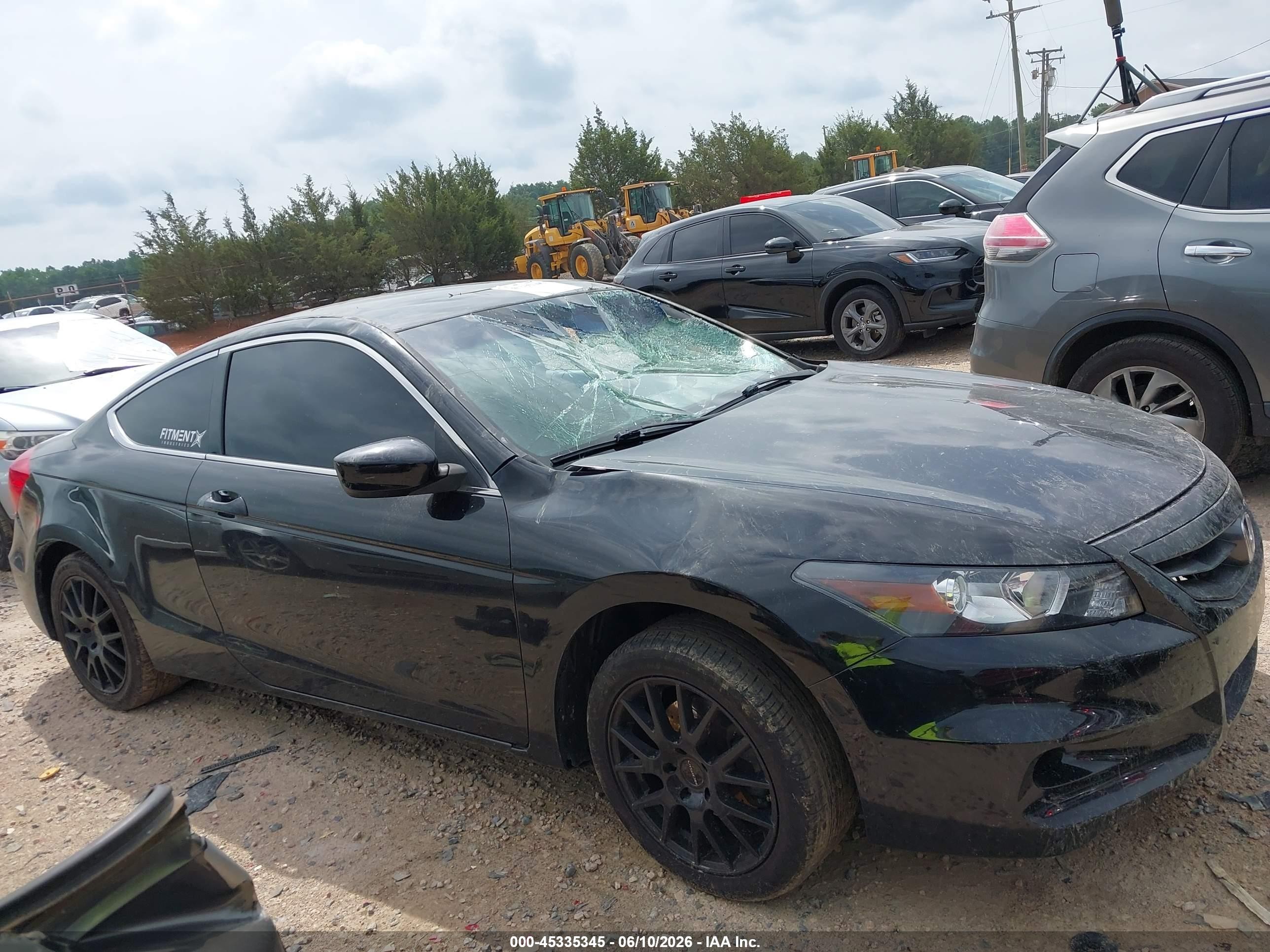 2012 Honda Accord 2.4 Ex-l Black vin: 1HGCS1B81CA009970