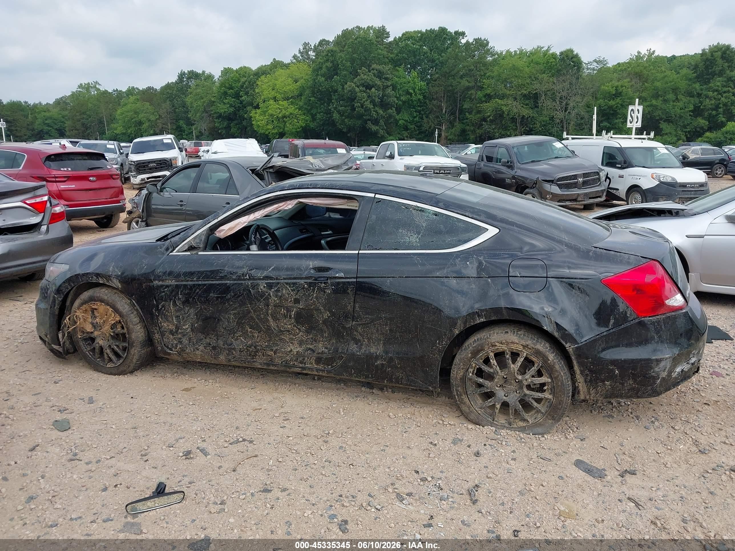 2012 Honda Accord 2.4 Ex-l Black vin: 1HGCS1B81CA009970