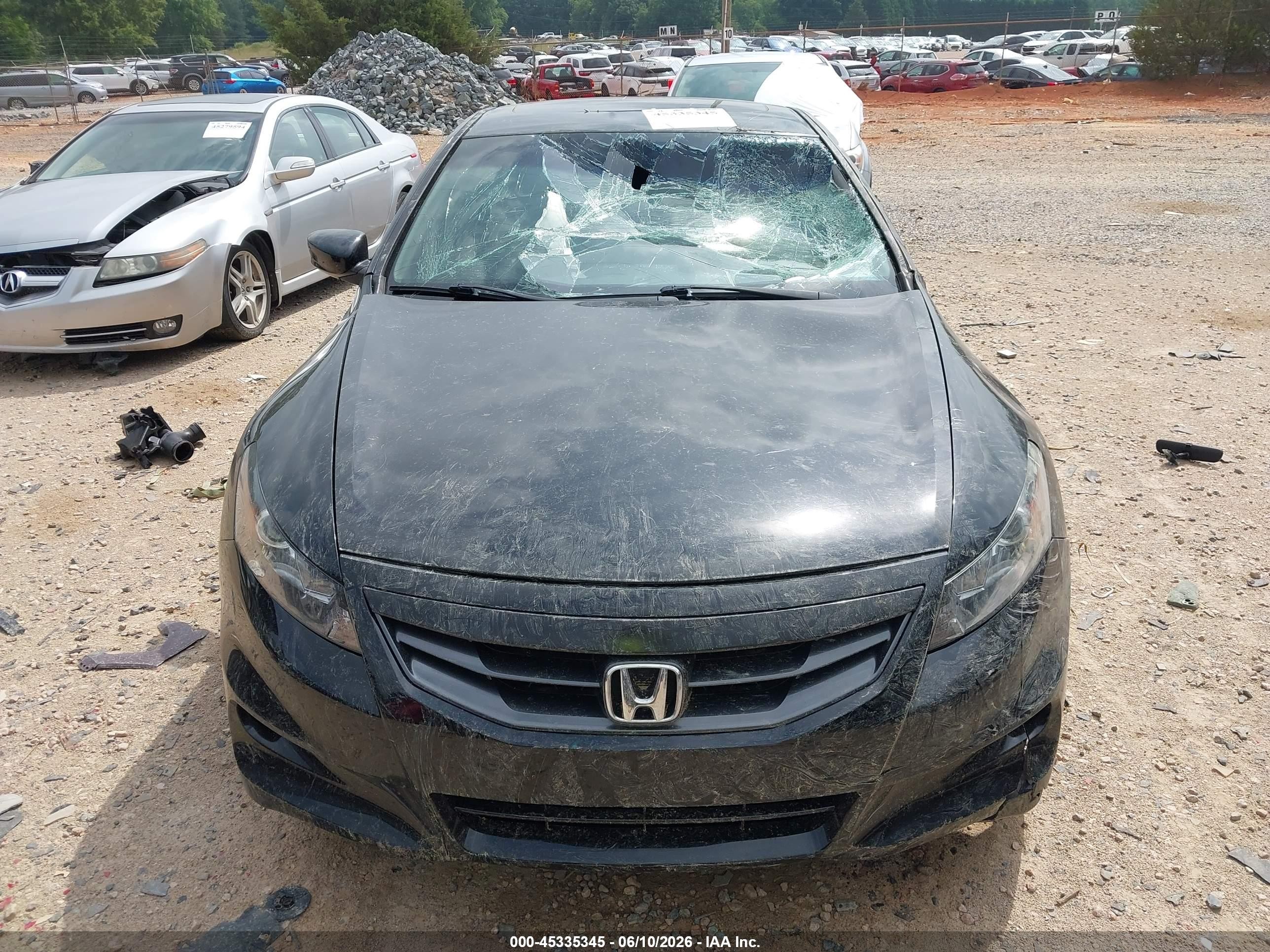 2012 Honda Accord 2.4 Ex-l Black vin: 1HGCS1B81CA009970