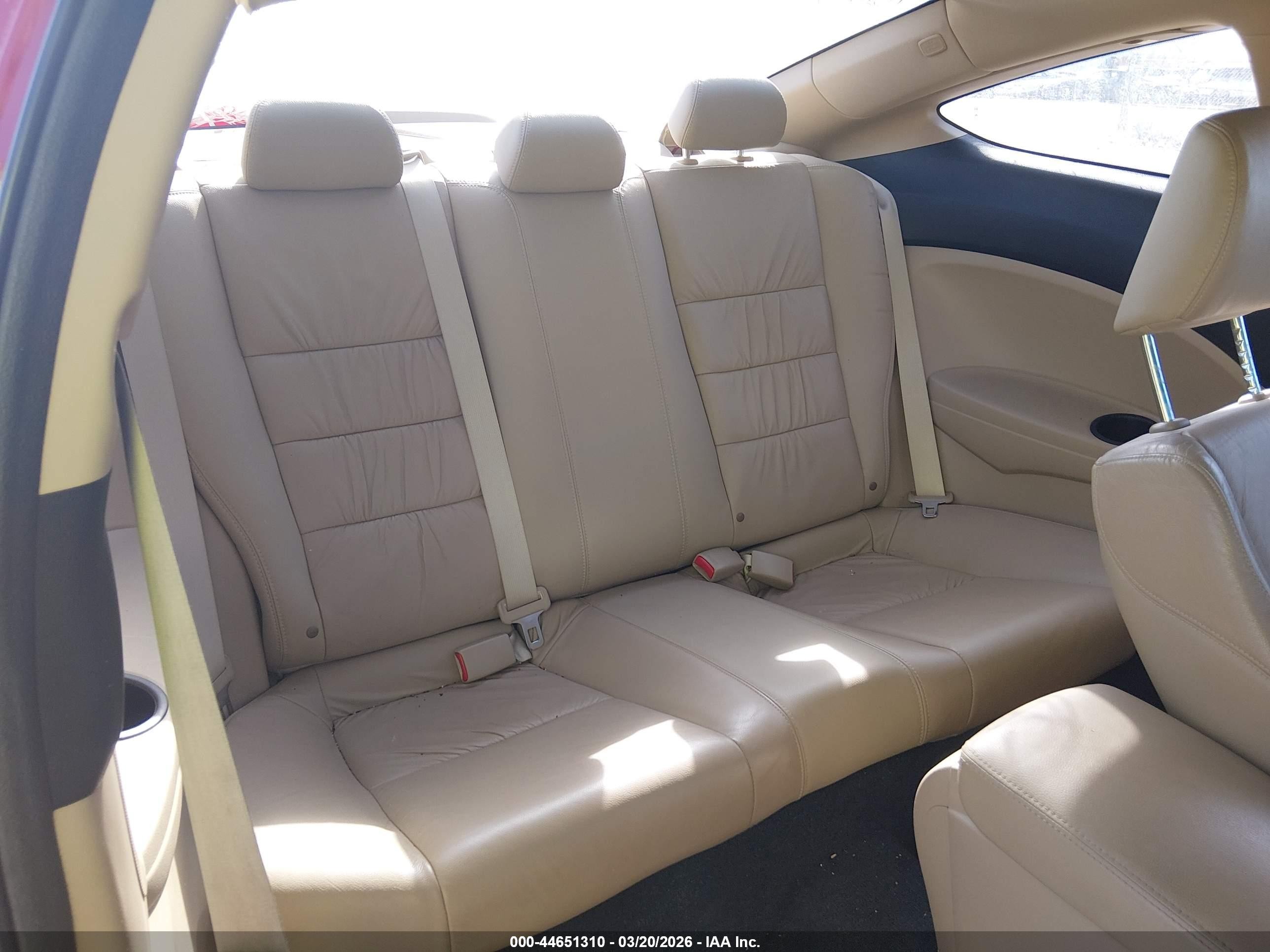 2012 Honda Accord 2.4 Ex-l Red vin: 1HGCS1B81CA010326