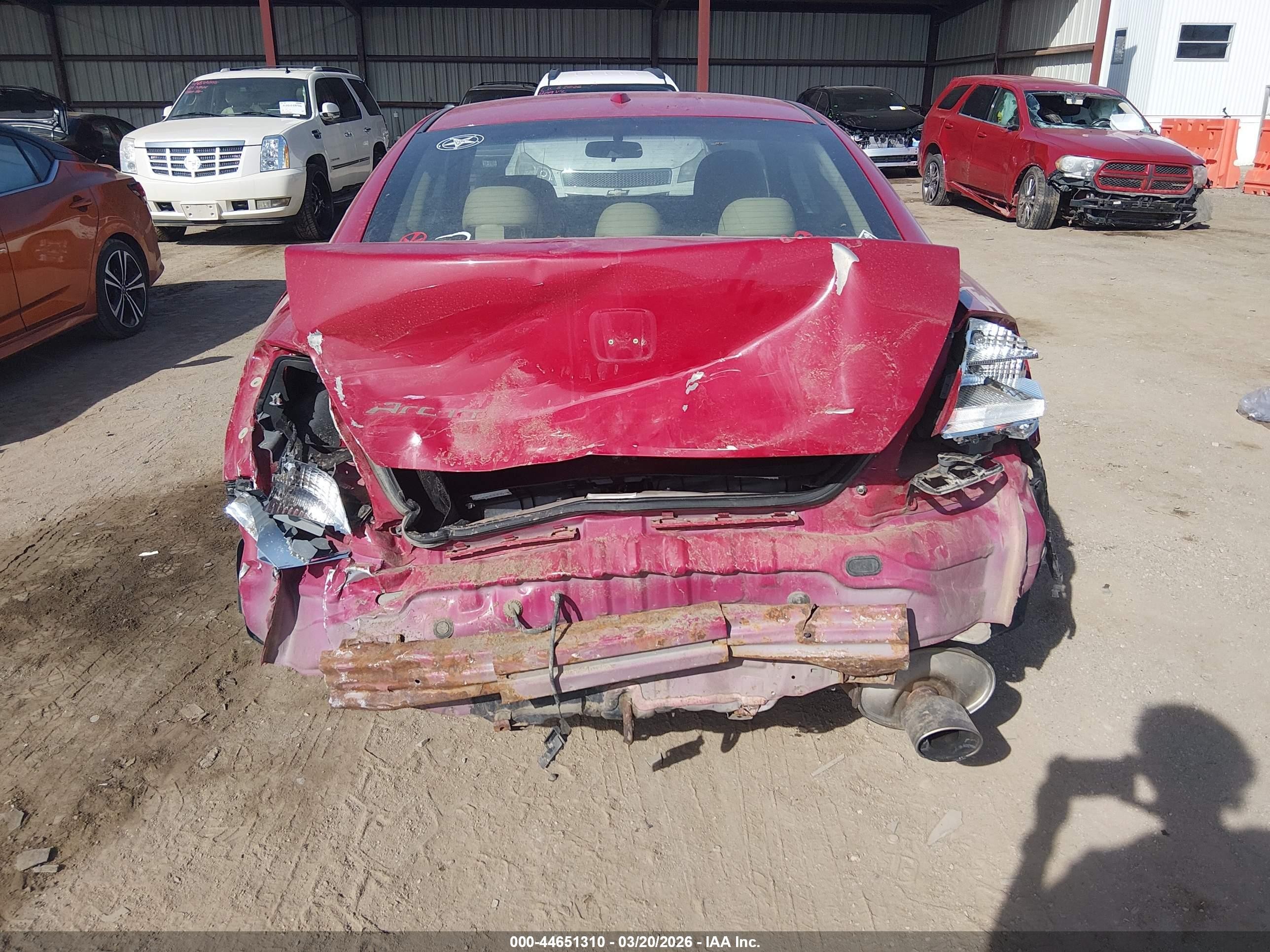 2012 Honda Accord 2.4 Ex-l Red vin: 1HGCS1B81CA010326