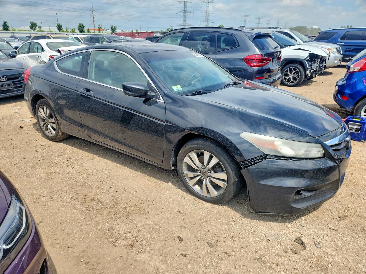 2012 Honda Accord Exl Black vin: 1HGCS1B81CA014246