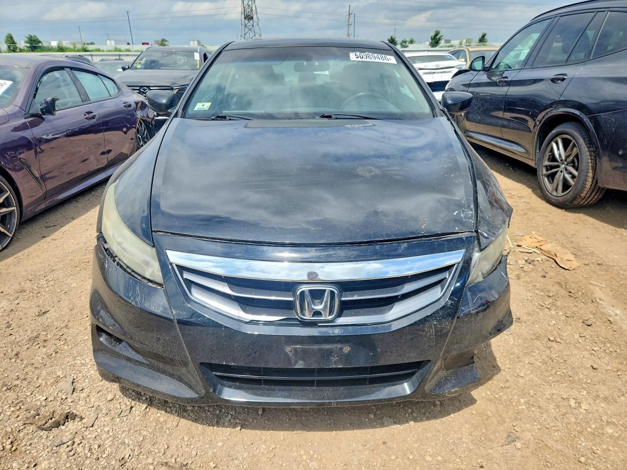 2012 Honda Accord Exl Black vin: 1HGCS1B81CA014246