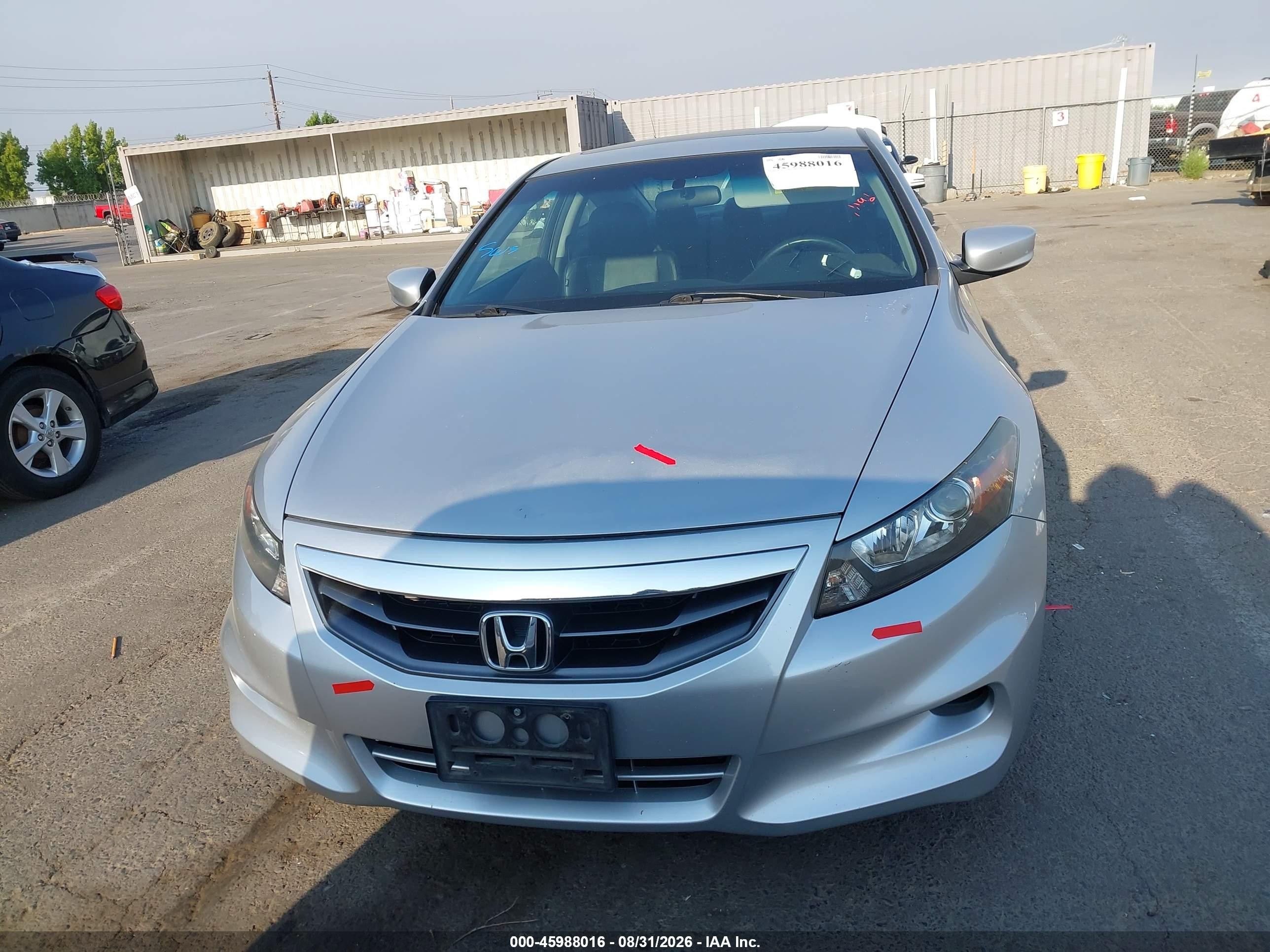 2012 Honda Accord 2.4 Ex-l Серебряный vin: 1HGCS1B81CA019155