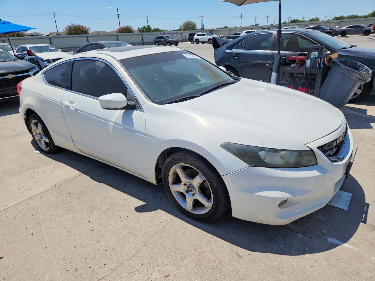 2012 Honda Accord Exl White vin: 1HGCS1B82CA012781