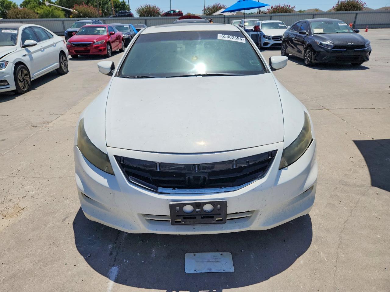 2012 Honda Accord Exl White vin: 1HGCS1B82CA012781