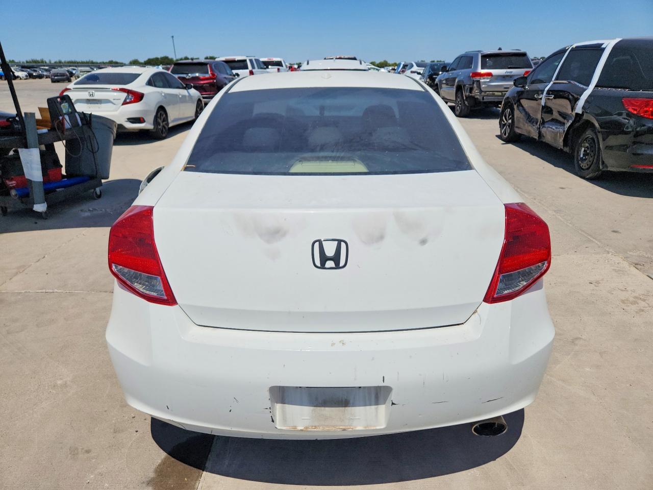 2012 Honda Accord Exl White vin: 1HGCS1B82CA012781