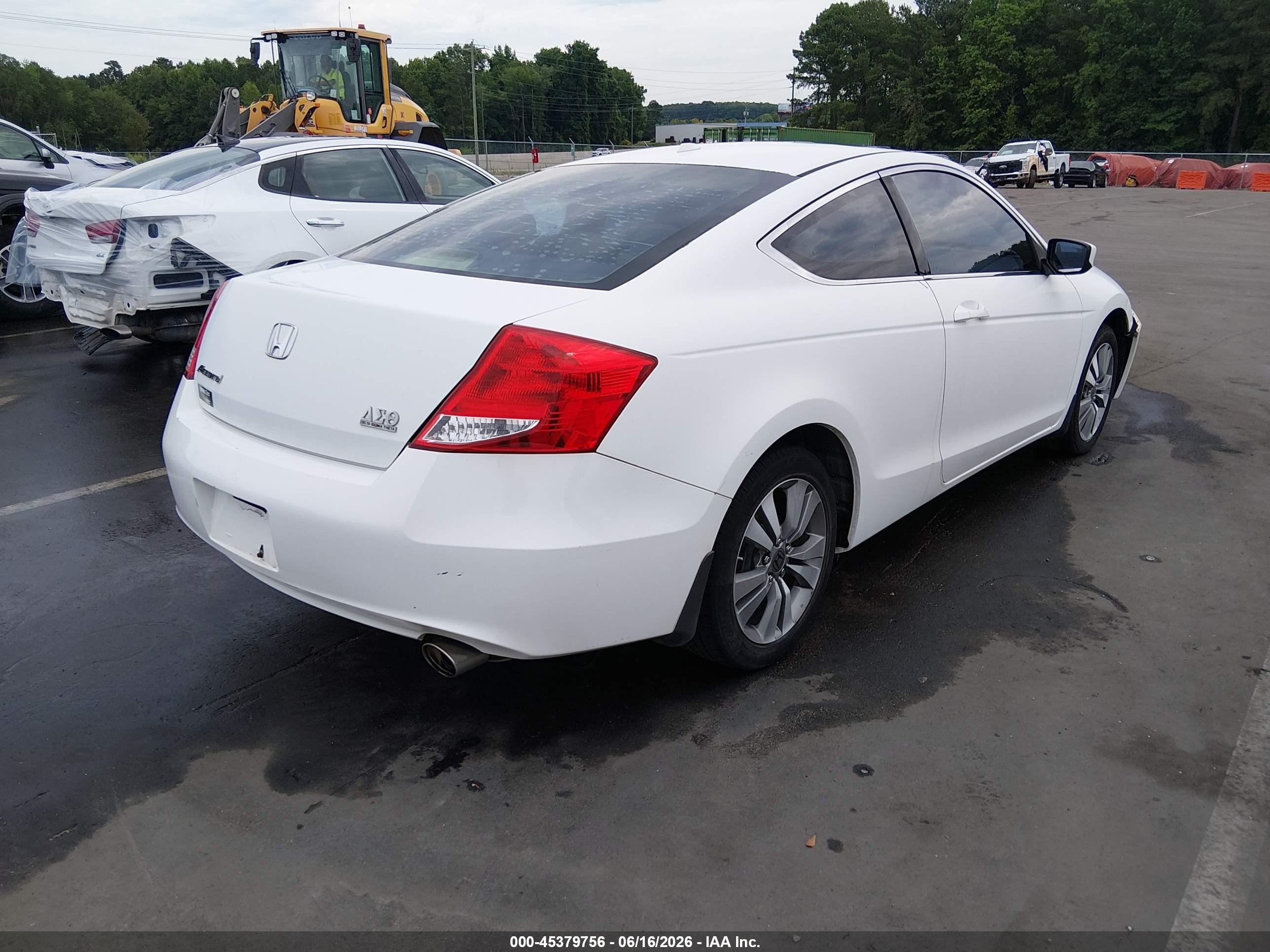 2012 Honda Accord 2.4 Ex-l White vin: 1HGCS1B82CA016068