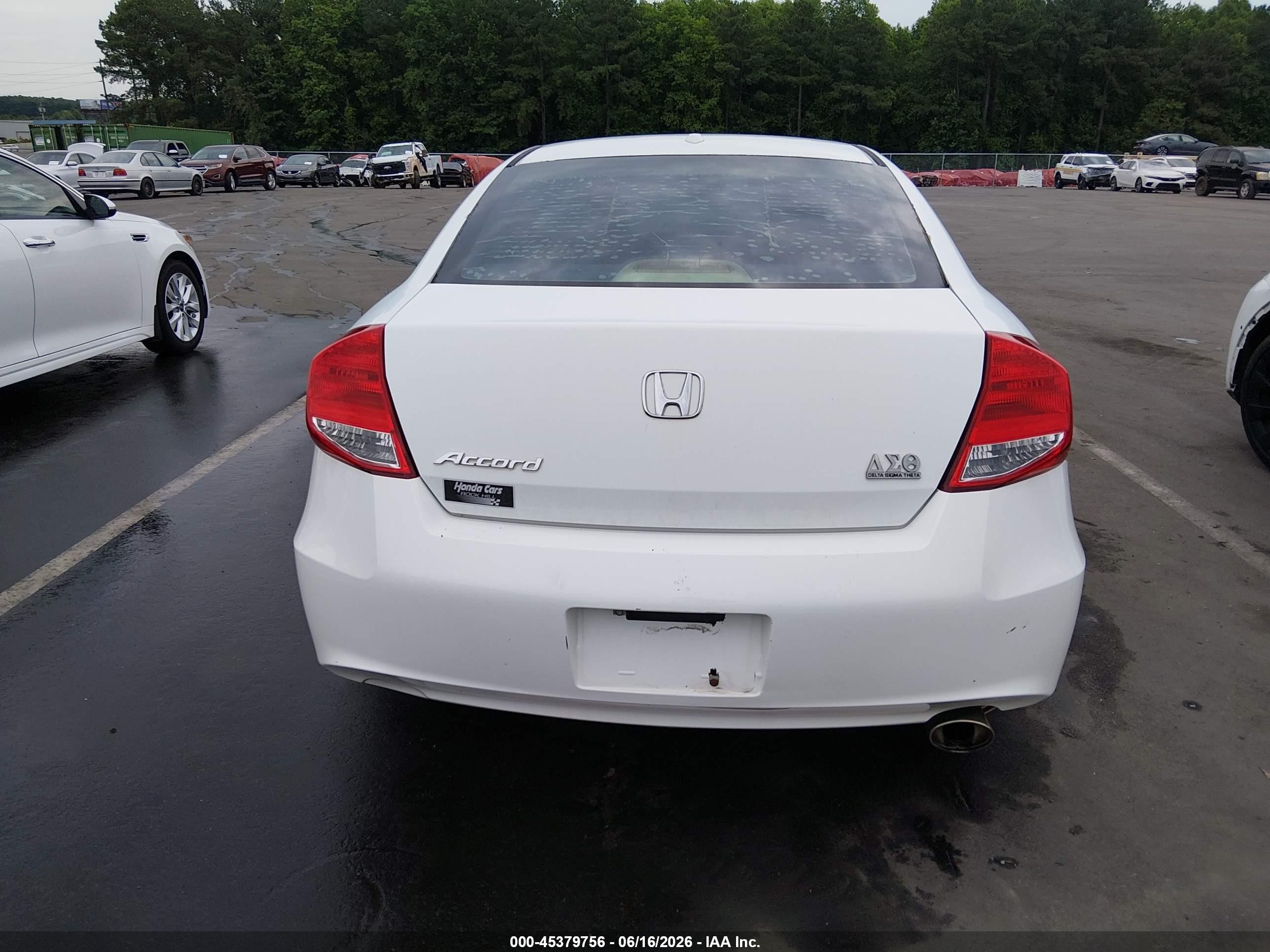 2012 Honda Accord 2.4 Ex-l White vin: 1HGCS1B82CA016068