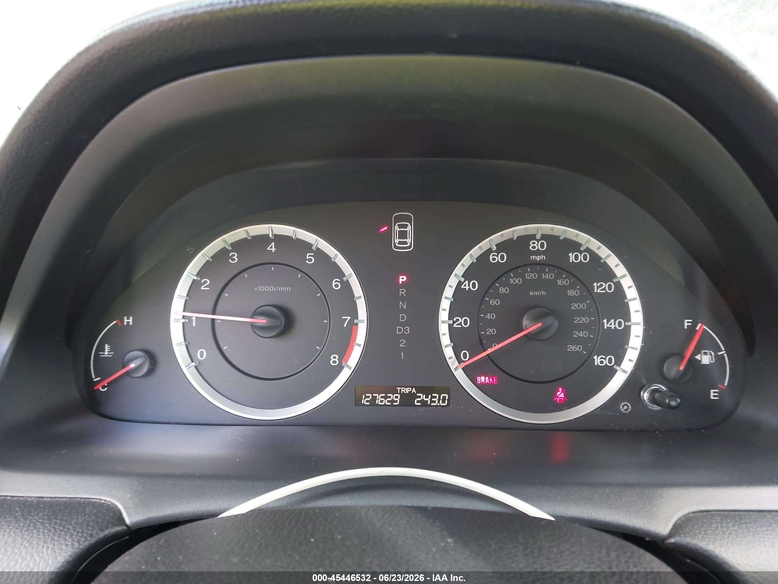 2012 Honda Accord 2.4 Ex-l Белый vin: 1HGCS1B82CA023795
