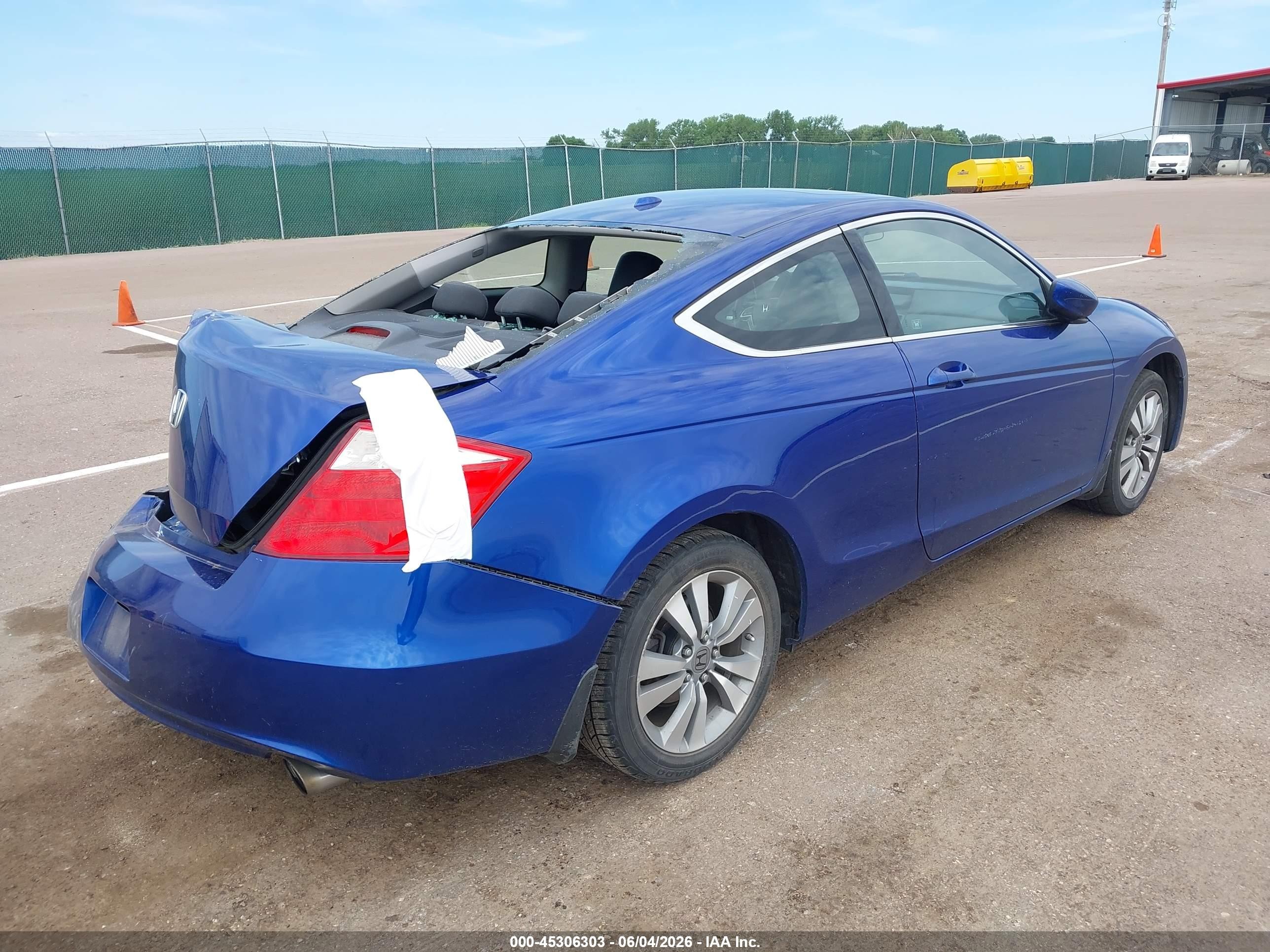 2010 Honda Accord 2.4 Ex-l Синий vin: 1HGCS1B83AA002077