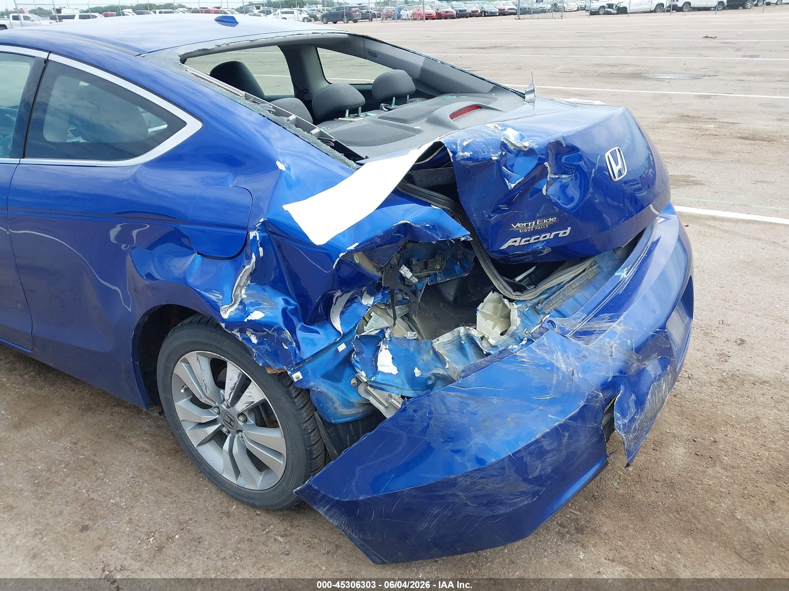 2010 Honda Accord 2.4 Ex-l Синий vin: 1HGCS1B83AA002077