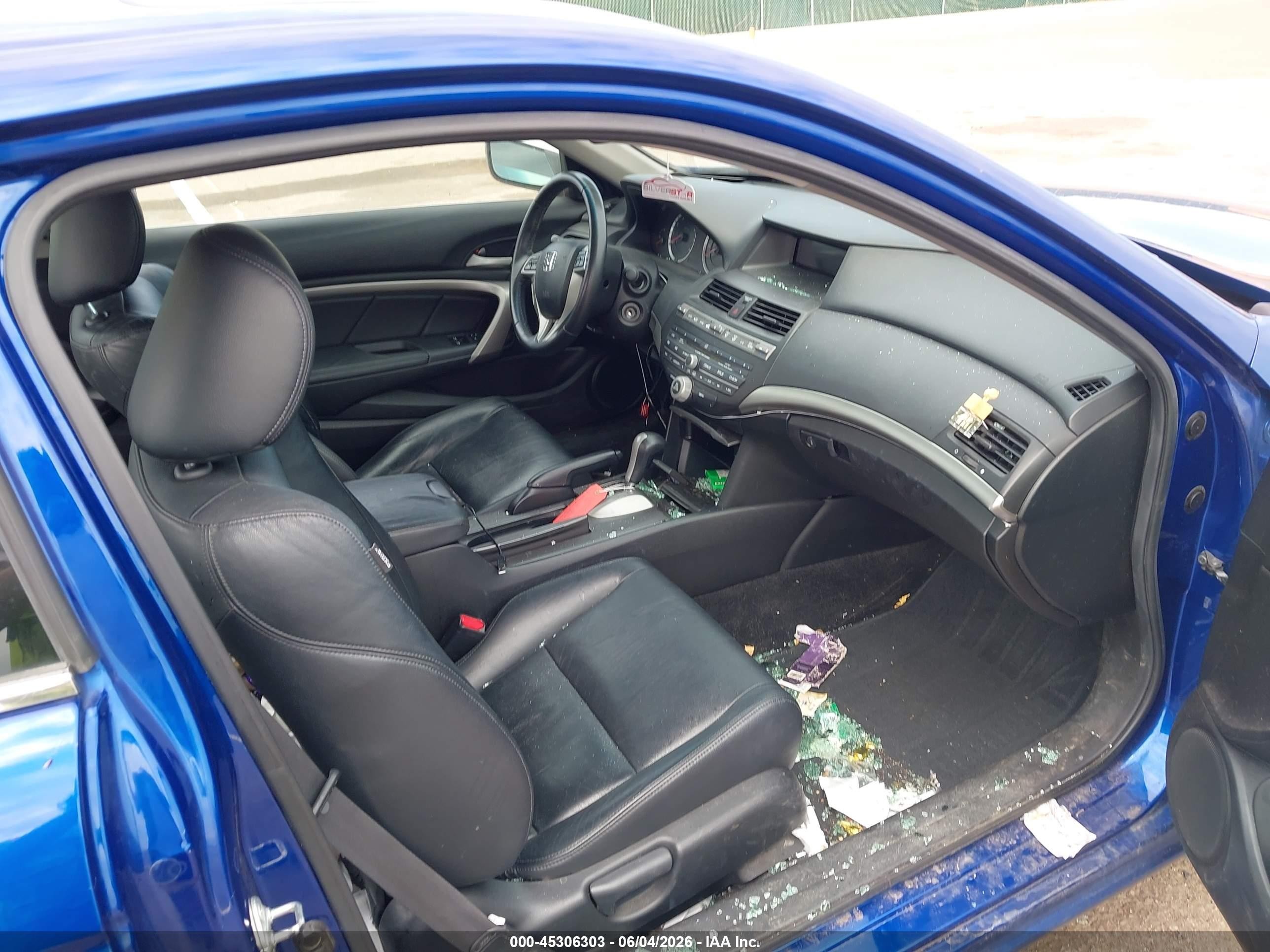 2010 Honda Accord 2.4 Ex-l Синий vin: 1HGCS1B83AA002077
