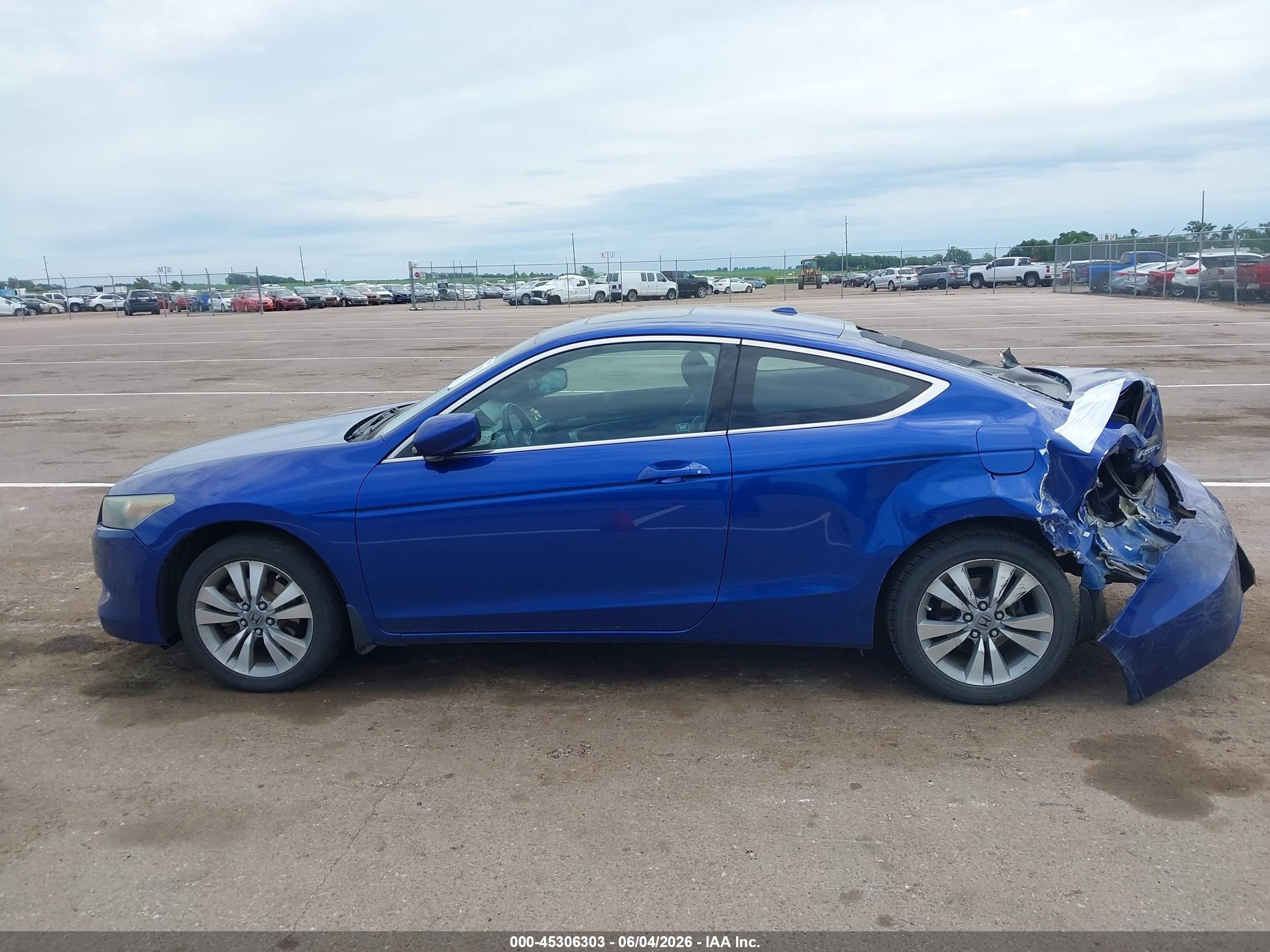 2010 Honda Accord 2.4 Ex-l Синий vin: 1HGCS1B83AA002077