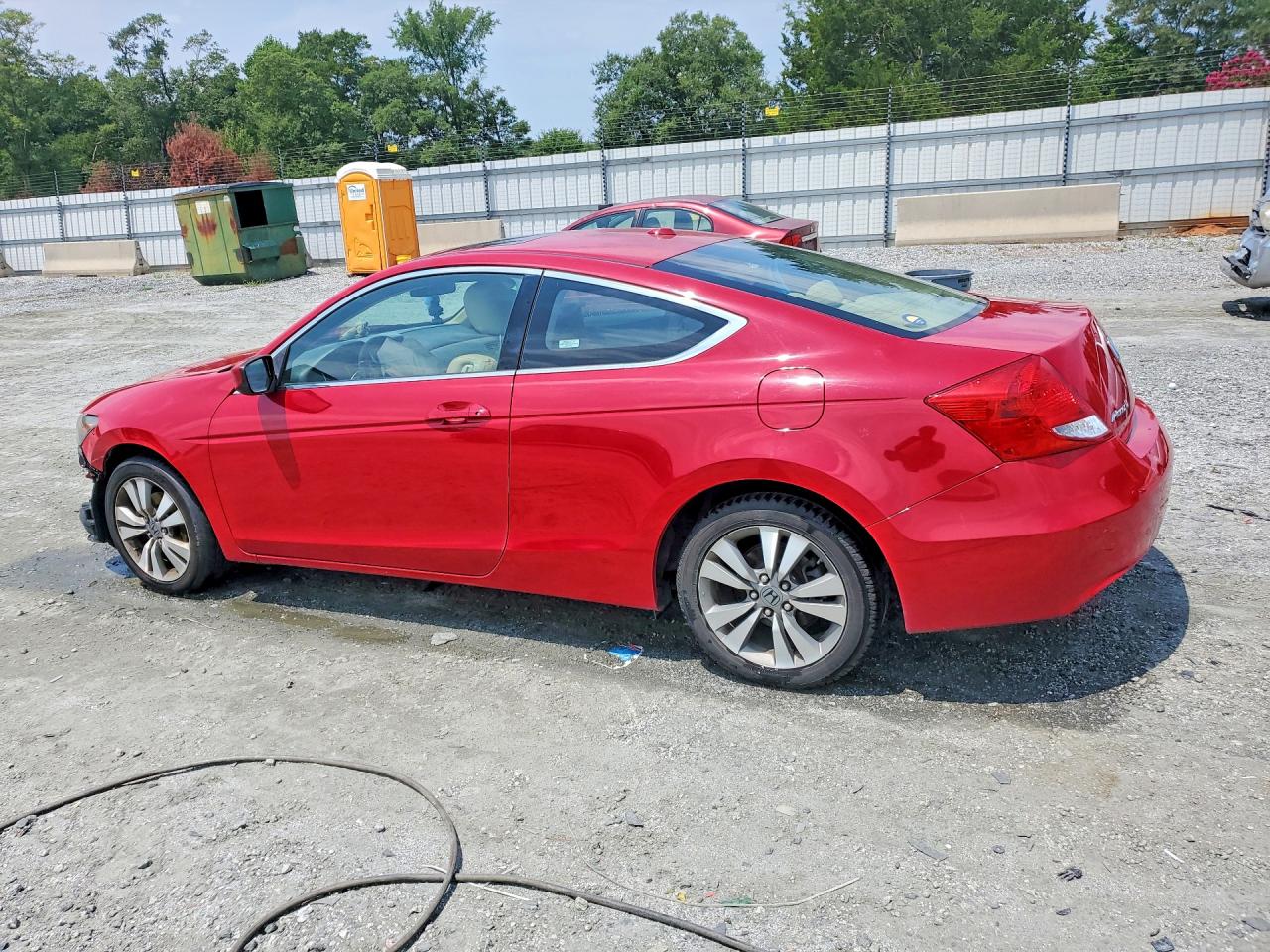 2011 Honda Accord Exl Красный vin: 1HGCS1B83BA000413