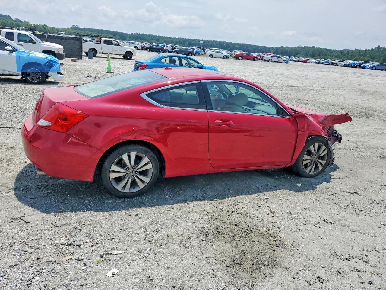 2011 Honda Accord Exl Красный vin: 1HGCS1B83BA000413