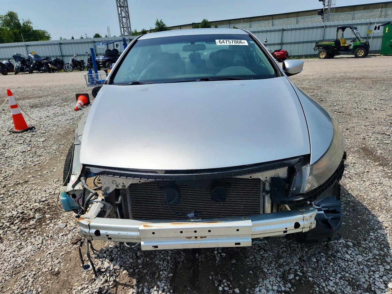 2012 Honda Accord Exl Silver vin: 1HGCS1B83CA019643