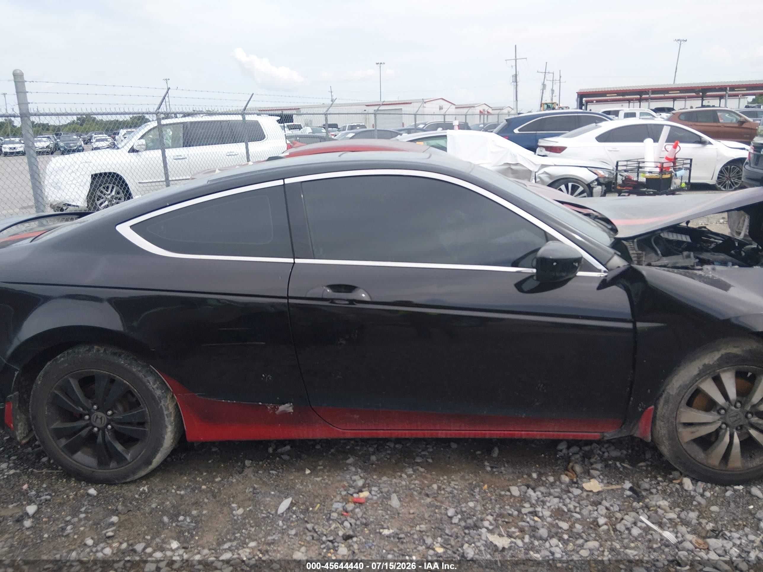 2010 Honda Accord 2.4 Ex-l Black vin: 1HGCS1B84AA008860