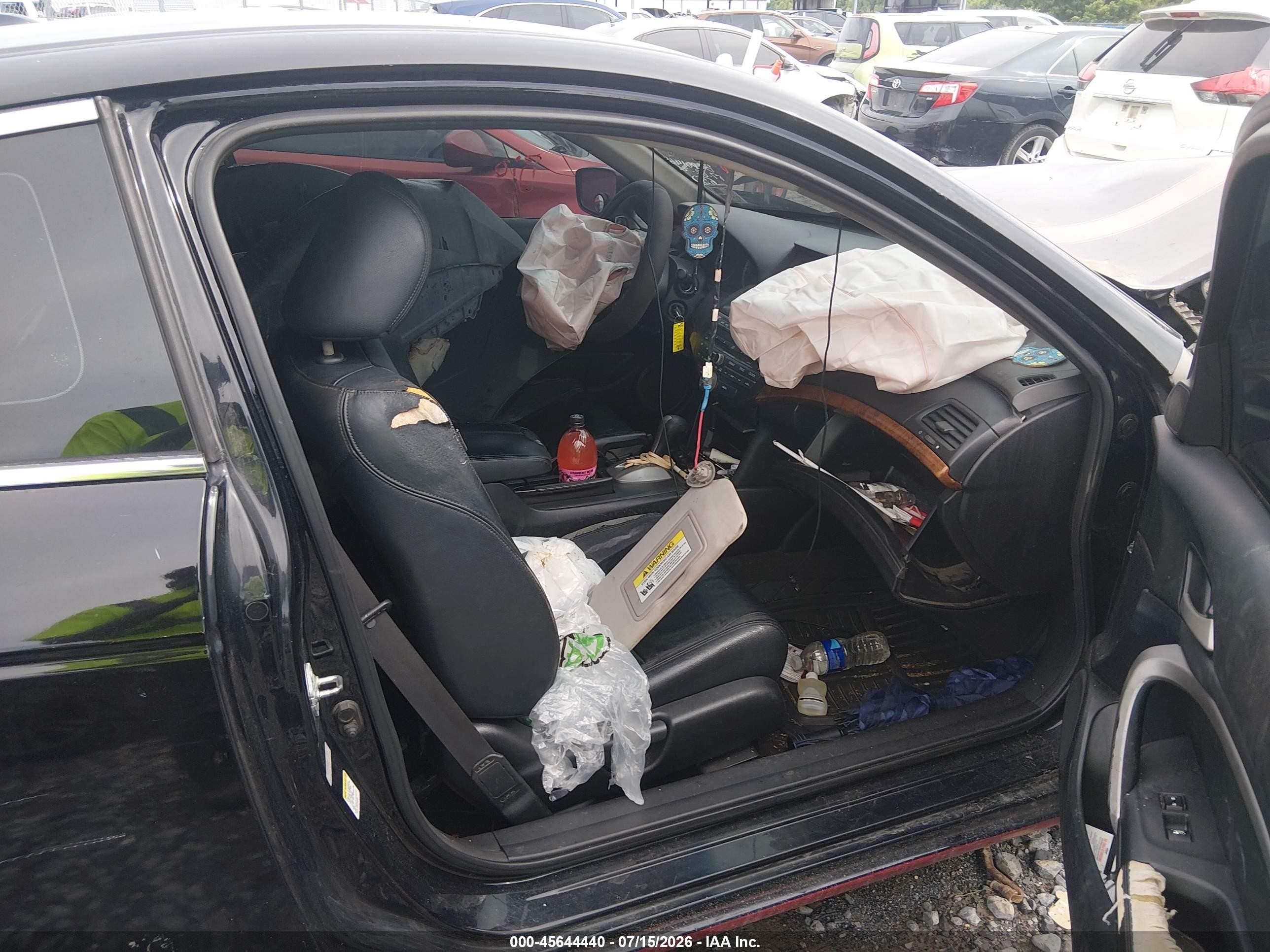 2010 Honda Accord 2.4 Ex-l Black vin: 1HGCS1B84AA008860