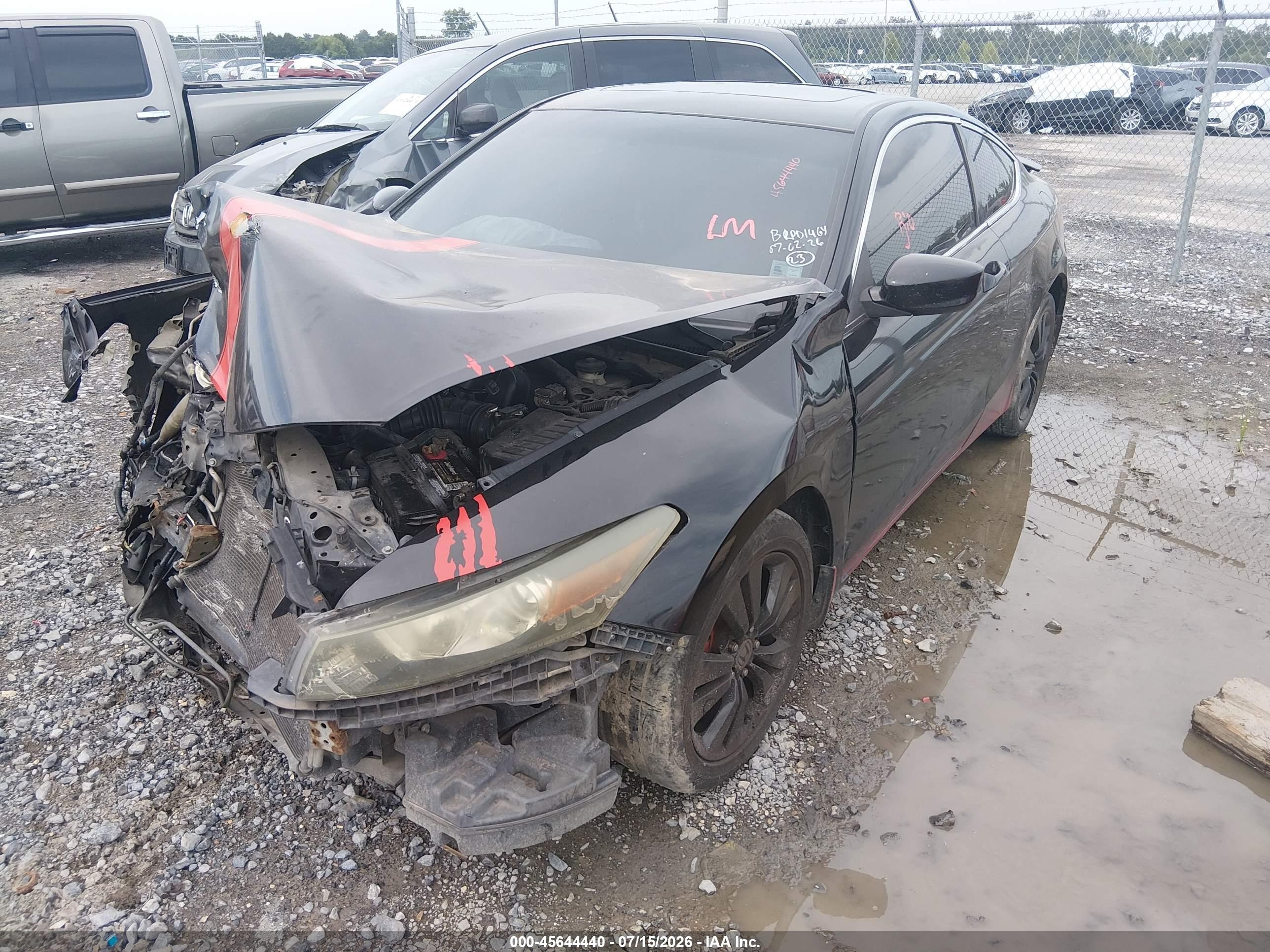 2010 Honda Accord 2.4 Ex-l Black vin: 1HGCS1B84AA008860